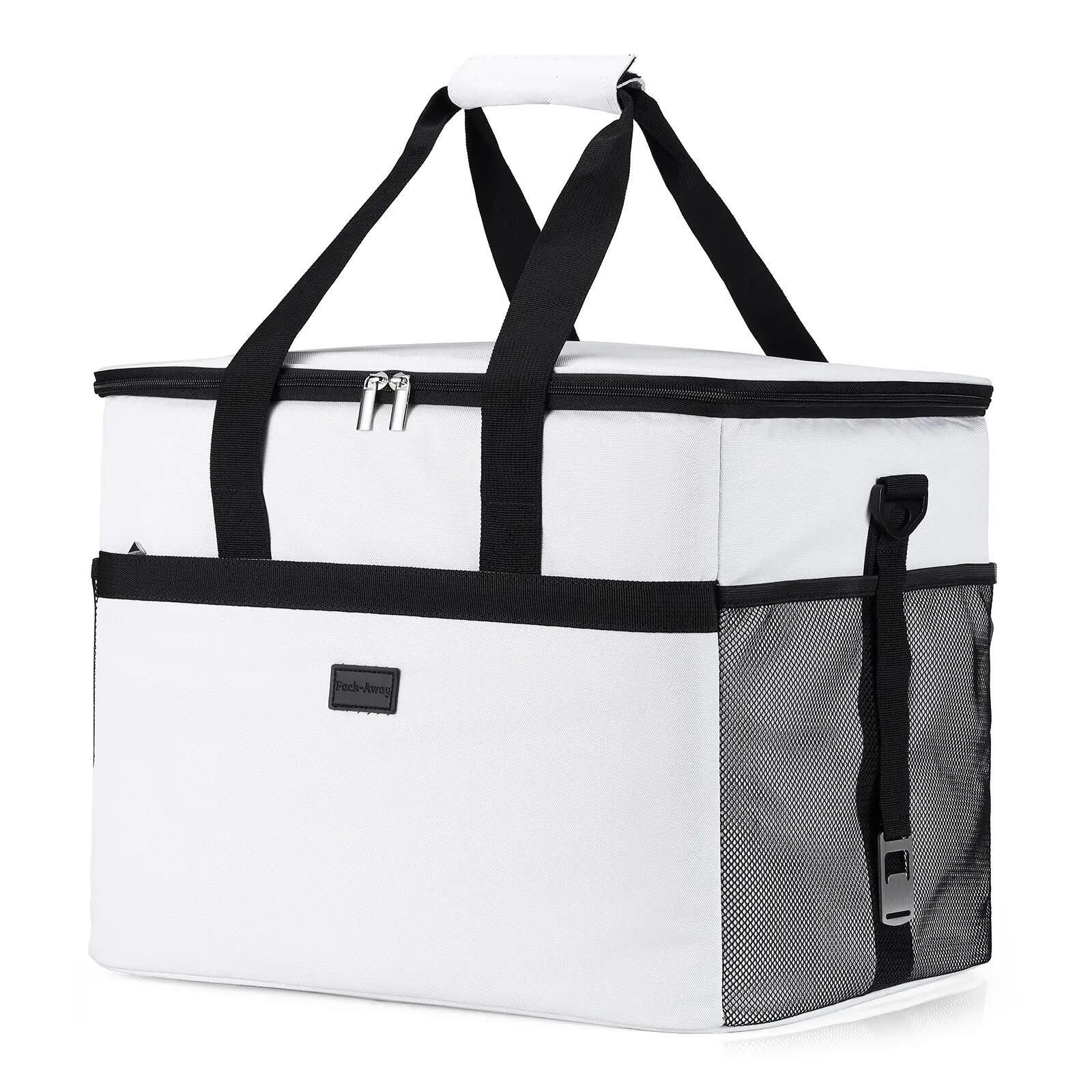 Koelbox Kamperen Fold 40L Opvouwbaar Incl. 6 Koelelementen Wit 4/7