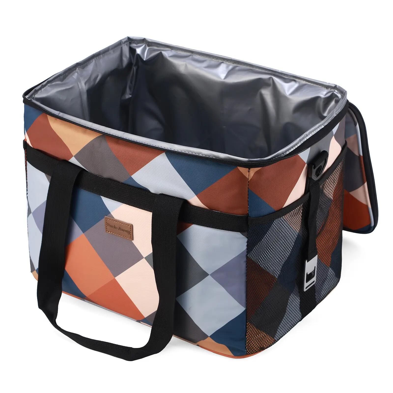 Koelbox Kamperen Fold 30L Opvouwbaar Incl. 4 Koelelementen Meerkleurig 4/7