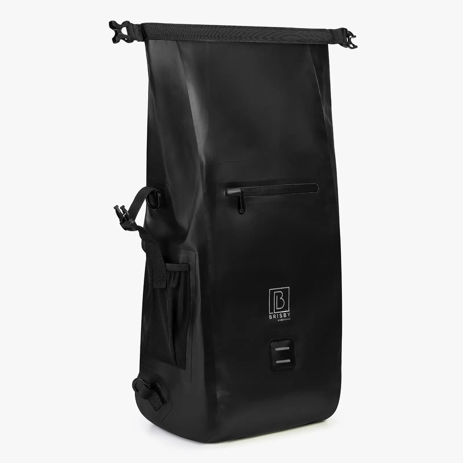 Fietstas Toerfietsen Rolltop 20L 3 In 1 Rugtas En Schoudertas Zwart 7/7