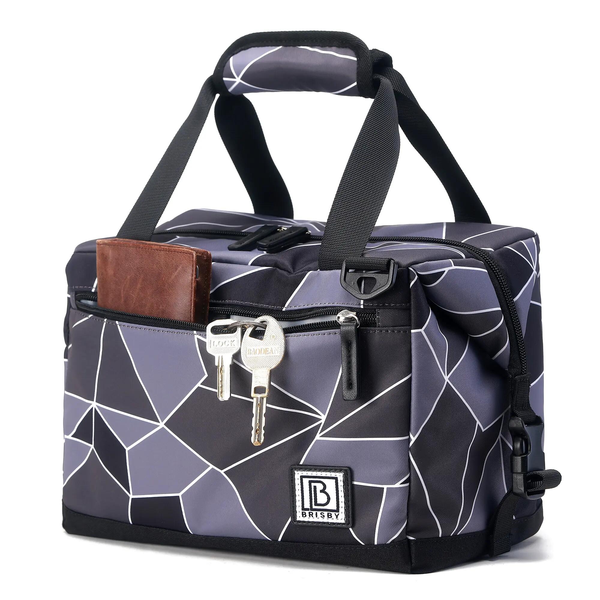 Lunchbox Outdoor Classic 12L Uitvouwbaar Incl. Schouderband Grijs 4/7