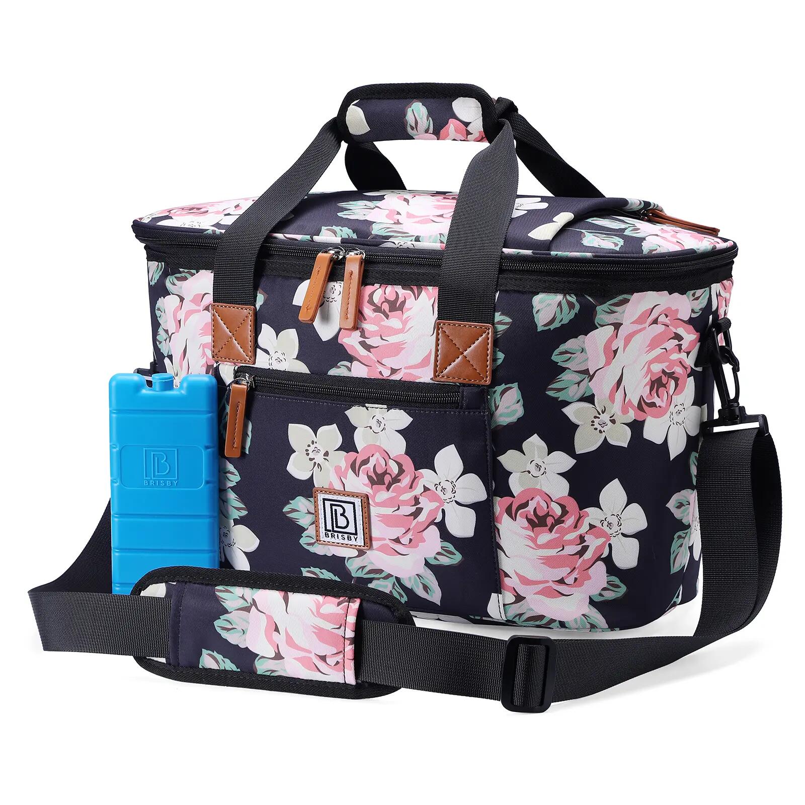 Koelbox Kamperen Shopper 21L Incl. Koelelementen En Lunchbox Meerkleurig 2/7