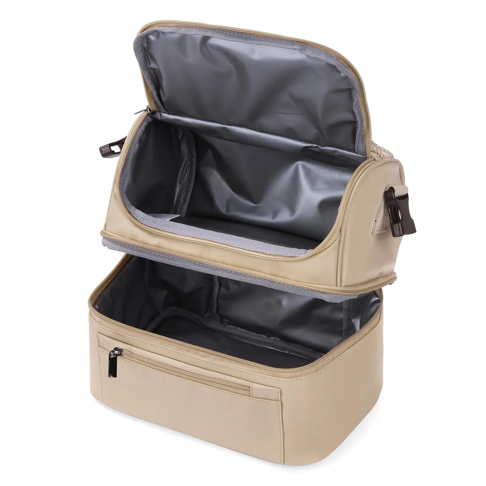 Thermische box Outdoor Dames Kolftas 11L 2 Geïsoleerde Vakken Grijsgroen 2/7