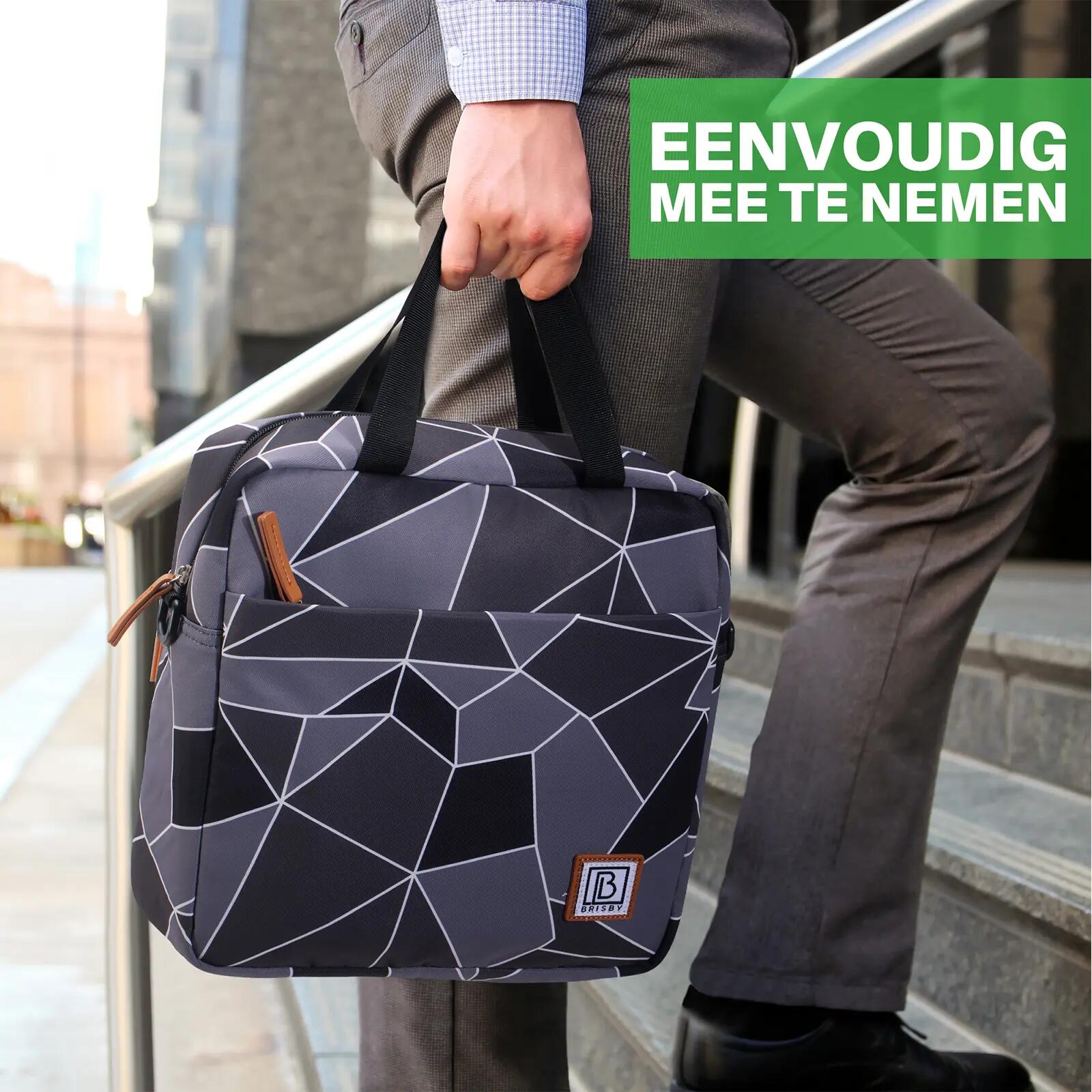 Lunchbox Outdoor Classic 7L Incl. 2 Koelelementen En Schouderband Grijs 6/7
