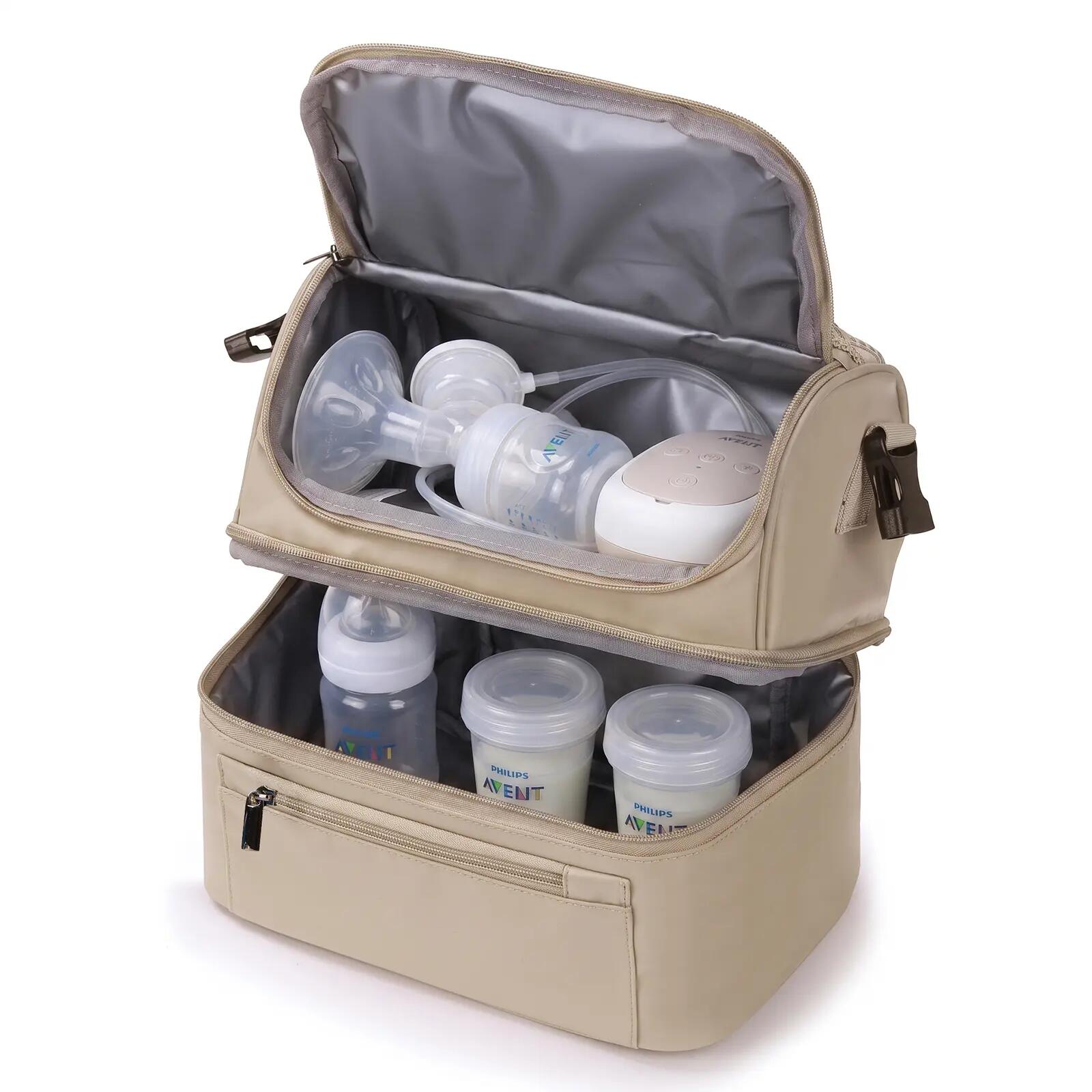 Thermische box Outdoor Dames Kolftas 11L 2 Geïsoleerde Vakken Grijsgroen 3/7