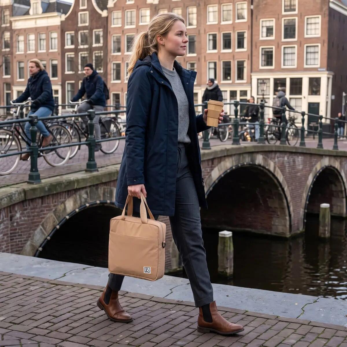 Lunchbox Outdoor Classic 7L Incl. 2 Koelelementen En Schouderband Bruin 6/6