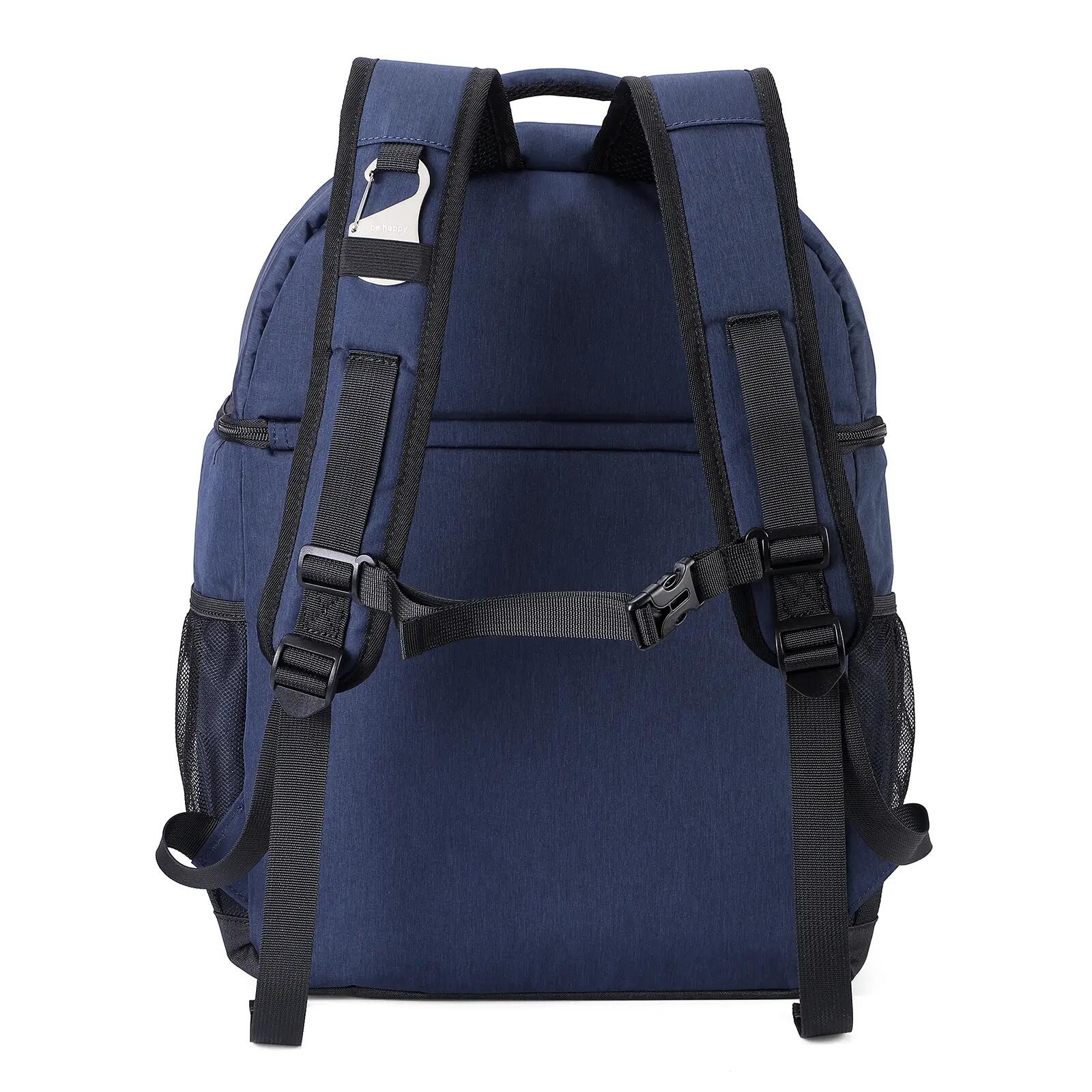 Rugzakkoeler Kamperen Rugzak 25L 4-laags Geïsoleerd Incl. 2 Koelelementen Blauw 5/7
