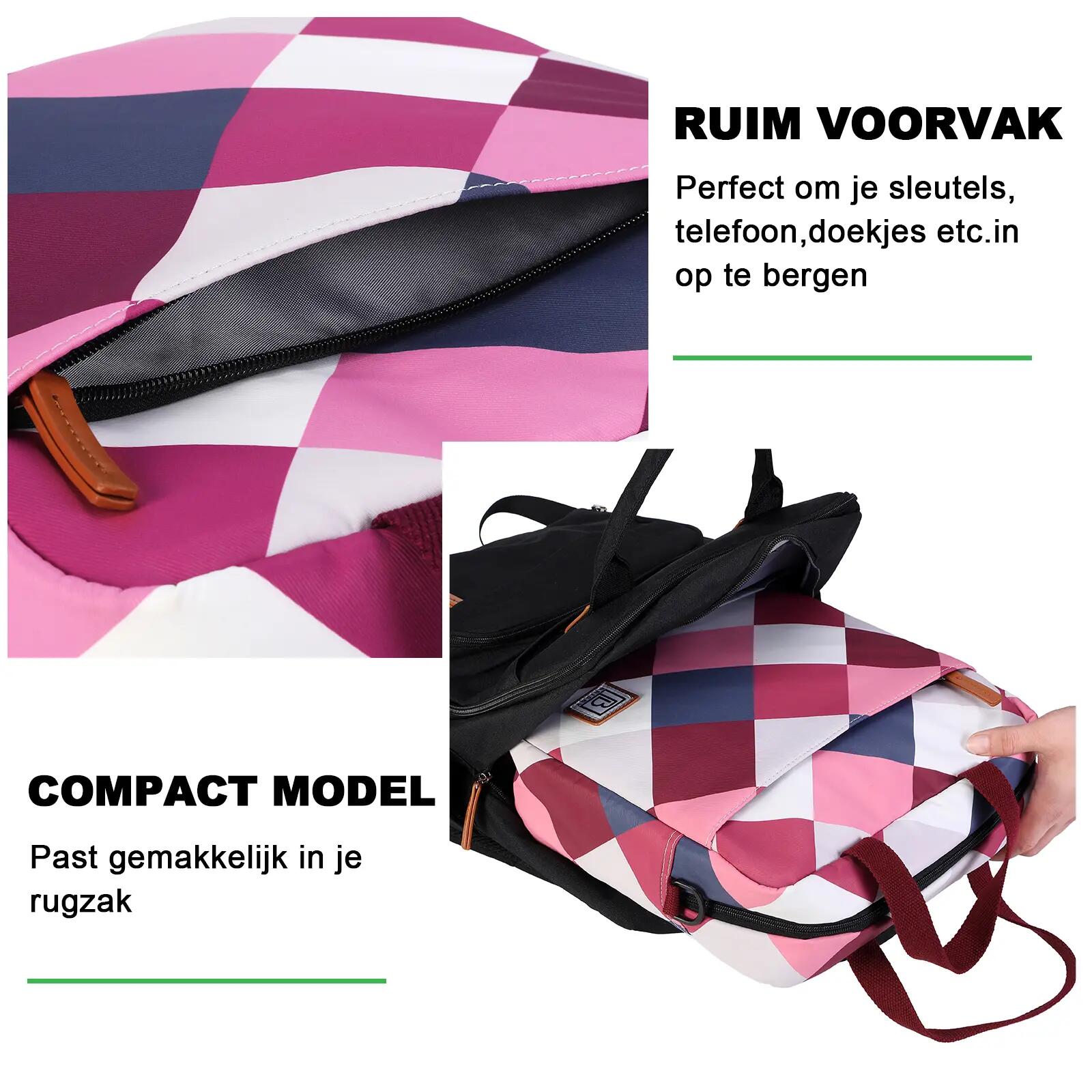 Lunchbox Outdoor Classic 7L Incl. 2 Koelelementen En Schouderband Roze 4/7