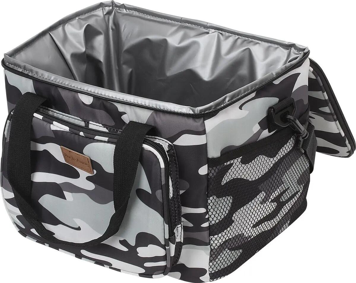 Koelbox Kamperen Fold 15L Opvouwbaar Incl. 2 Koelelementen Grijs 2/2