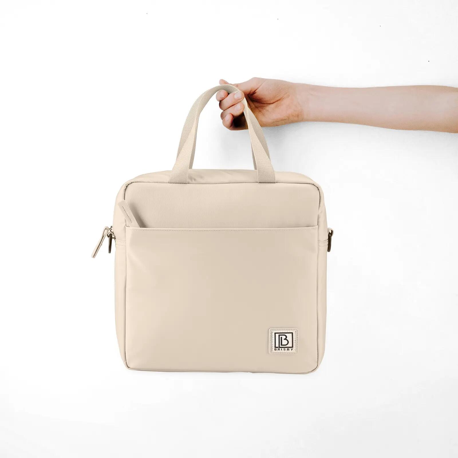 Lunchbox Outdoor Smooth 7L 4-laags Geïsoleerd Incl. 2 Koelelementen Beige 6/7