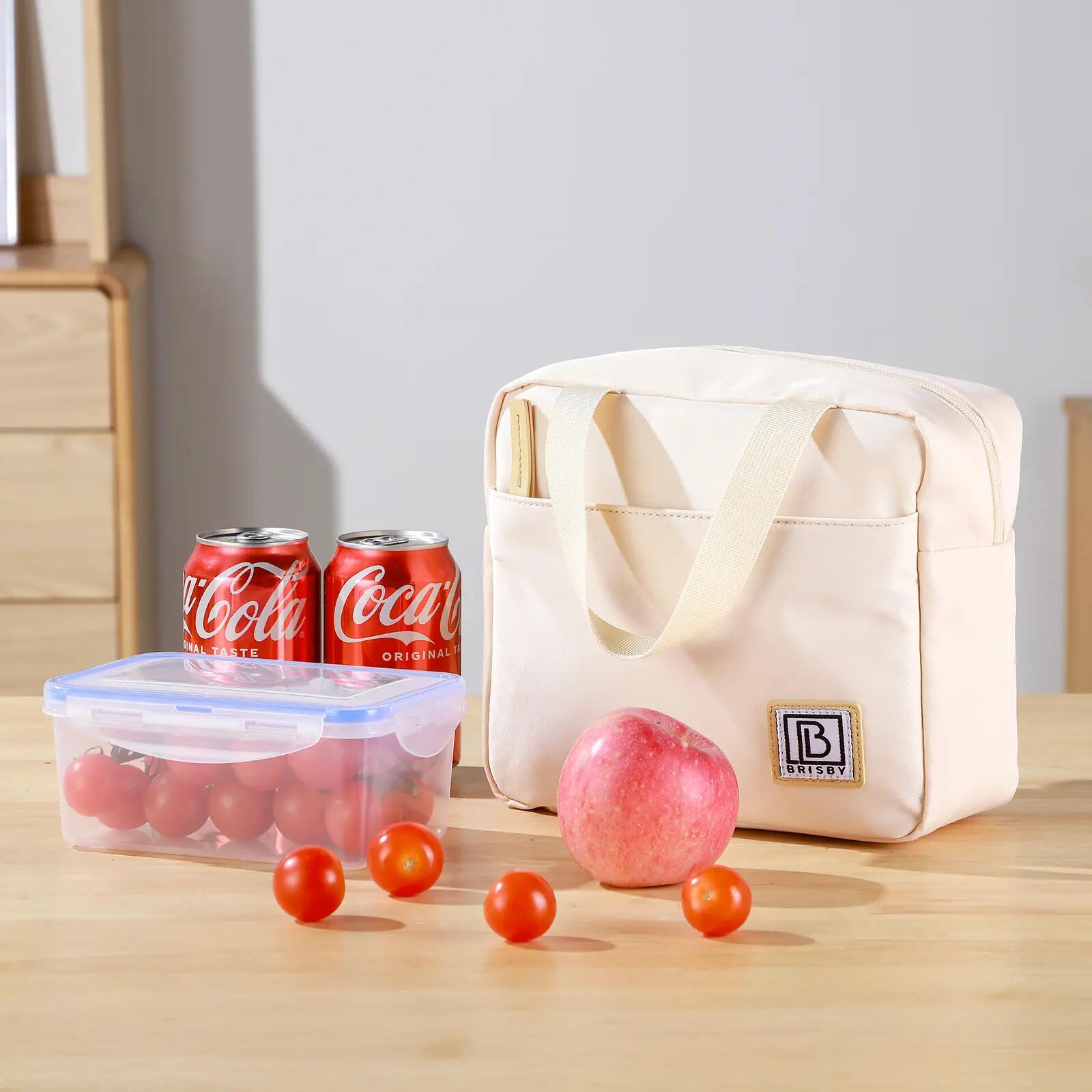 Lunchbox Outdoor Smooth 4L 4-laags Geïsoleerd Afneembare Binnenzijde Beige 4/7
