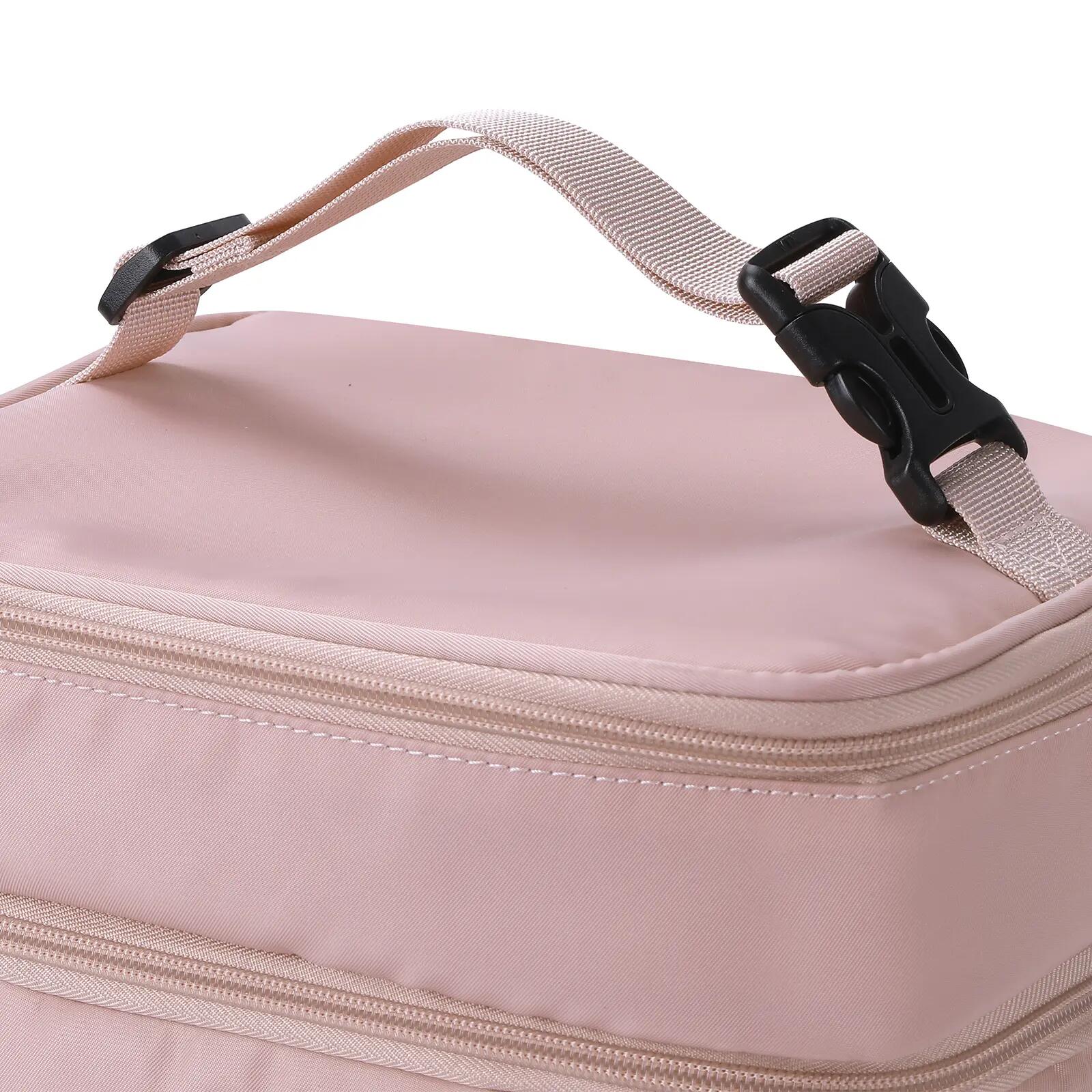 Lunchbox Outdoor Koeltas 12L 2 Geïsoleerde Vakken Incl. 2 Koelelementen Roze 4/7