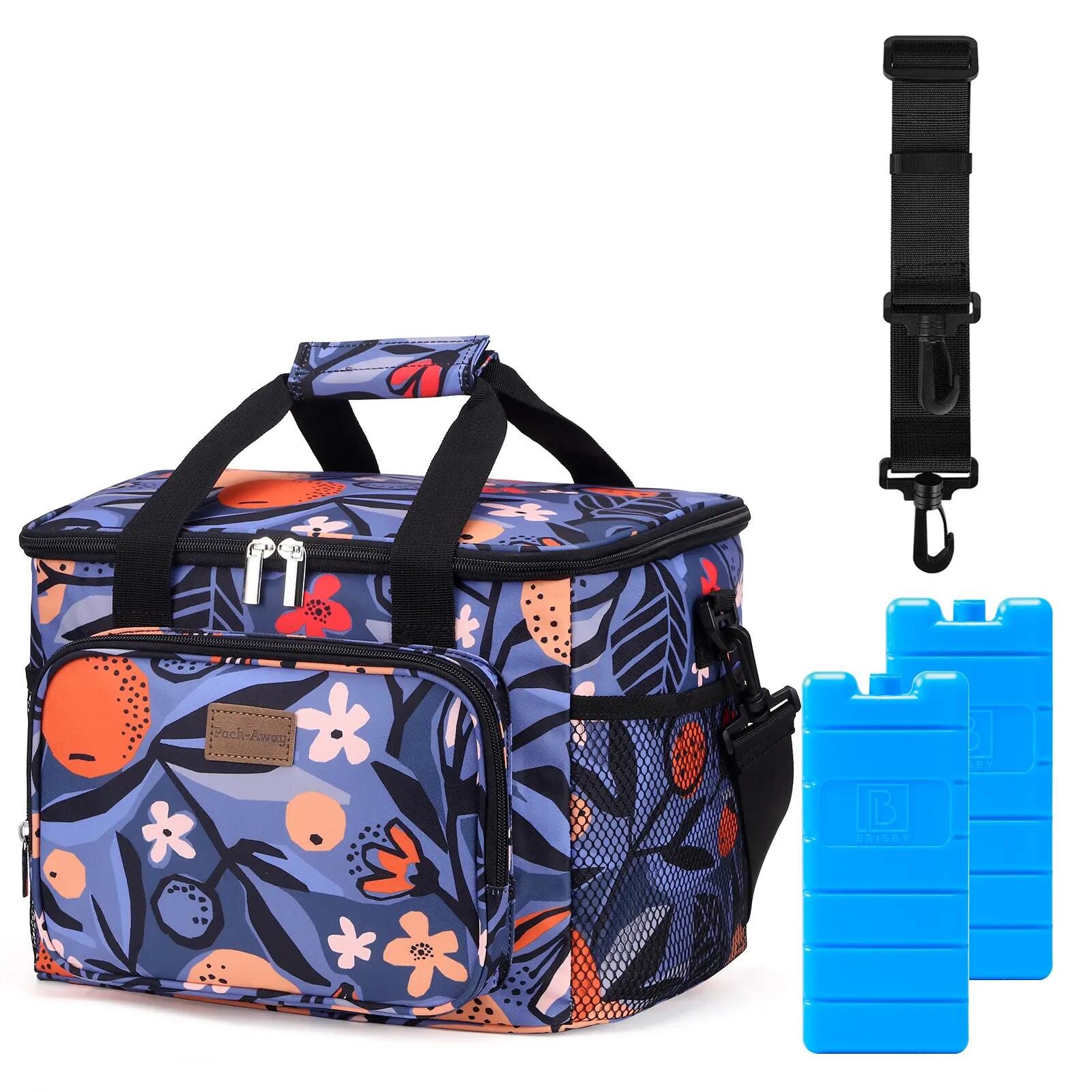 Koelbox Kamperen Fold 15L Opvouwbaar Incl. 2 Koelelementen Meerkleurig 2/7