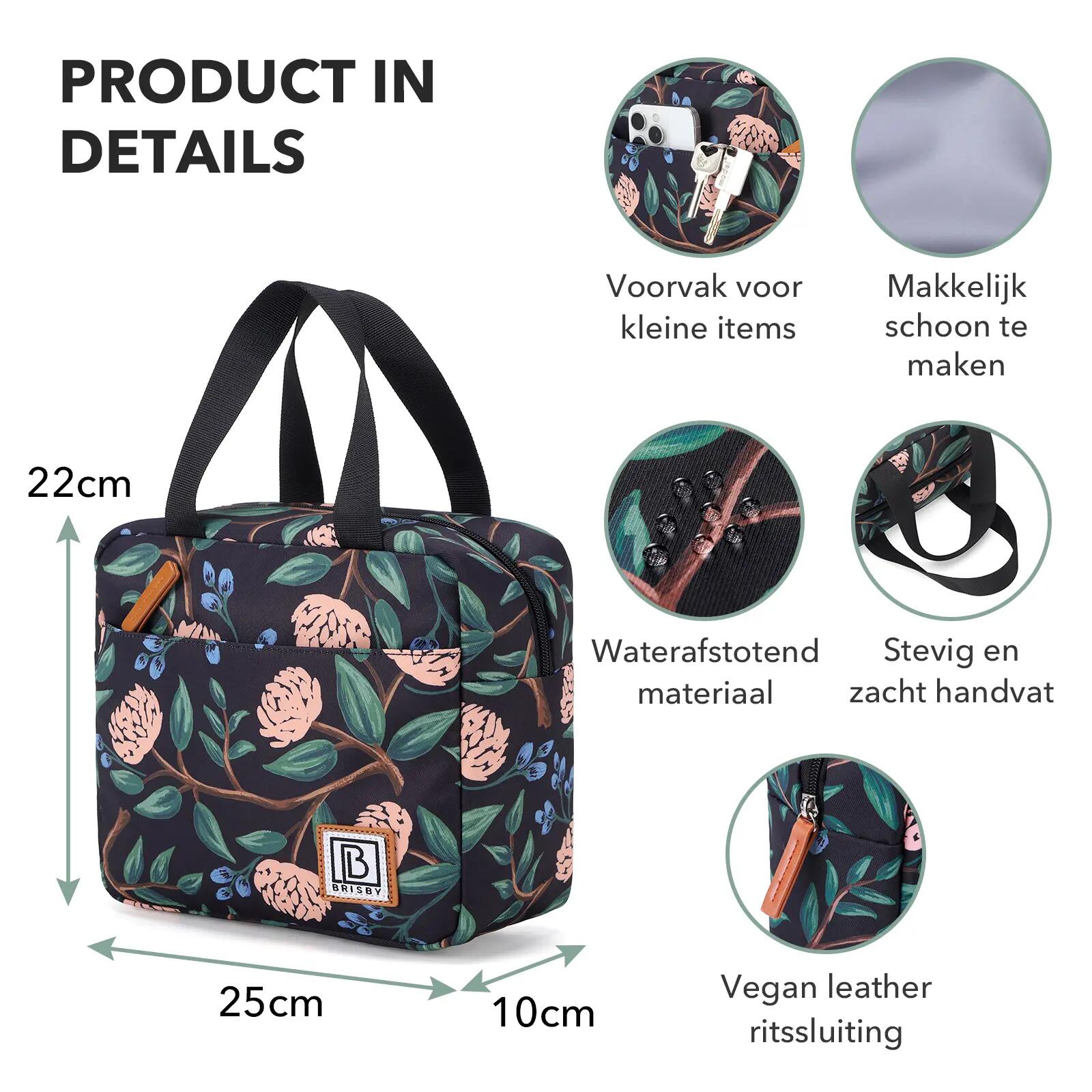 Lunchbox Outdoor Classic 4L 4-laags Geïsoleerd Incl. Koelelement Meerkleurig 4/7