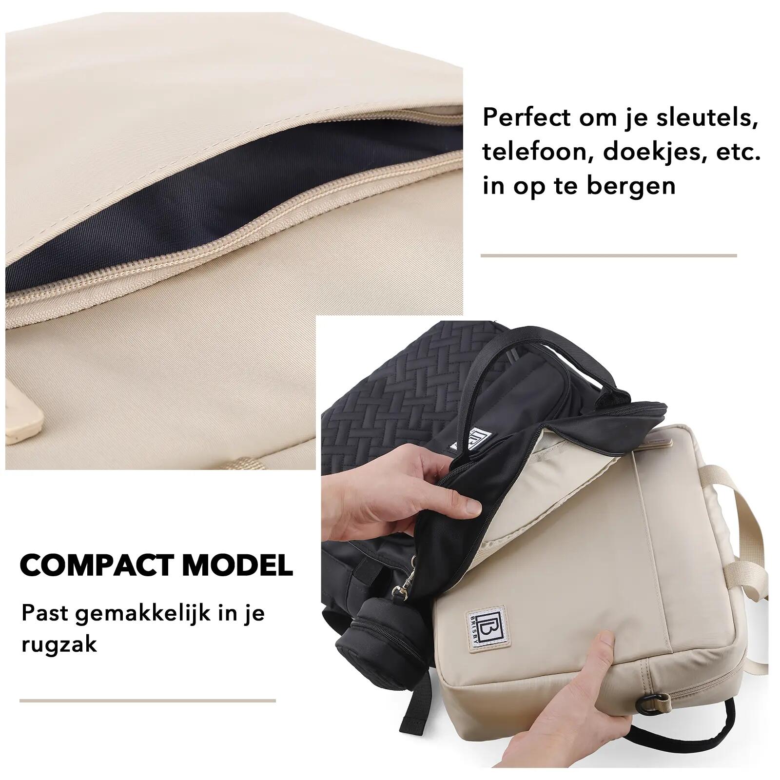 Lunchbox Outdoor Smooth 7L 4-laags Geïsoleerd Incl. 2 Koelelementen Beige 3/7