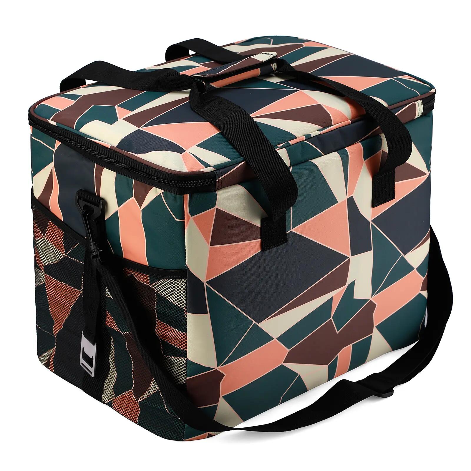 Koelbox Kamperen Fold 40L Opvouwbaar Incl. 6 Koelelementen Meerkleurig 6/7