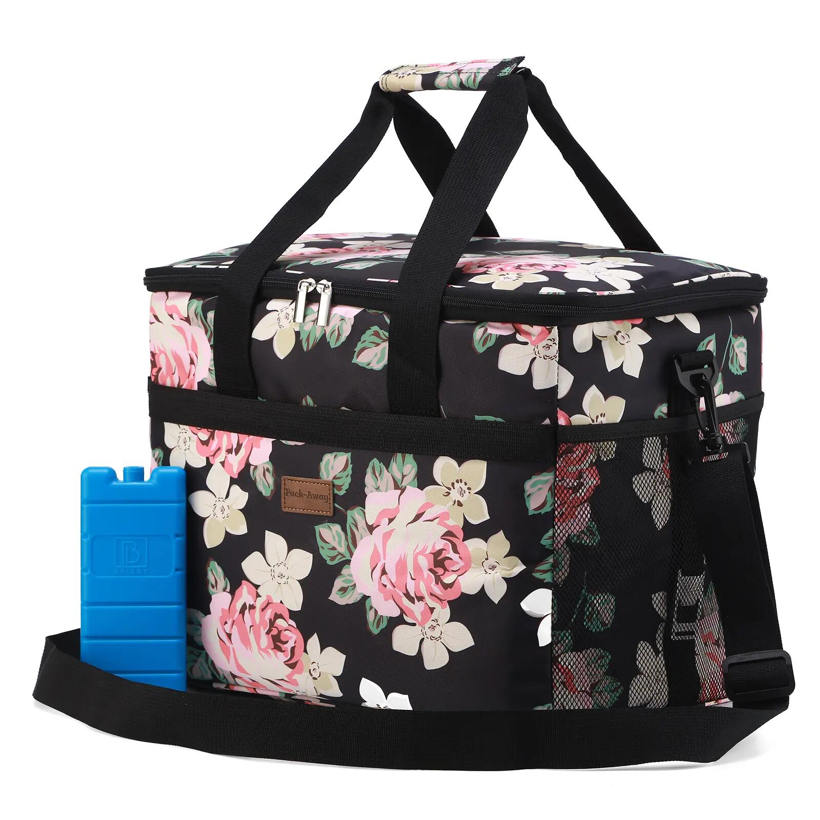 Koelbox Kamperen Fold 30L Opvouwbaar Incl. 4 Koelelementen Meerkleurig 2/7