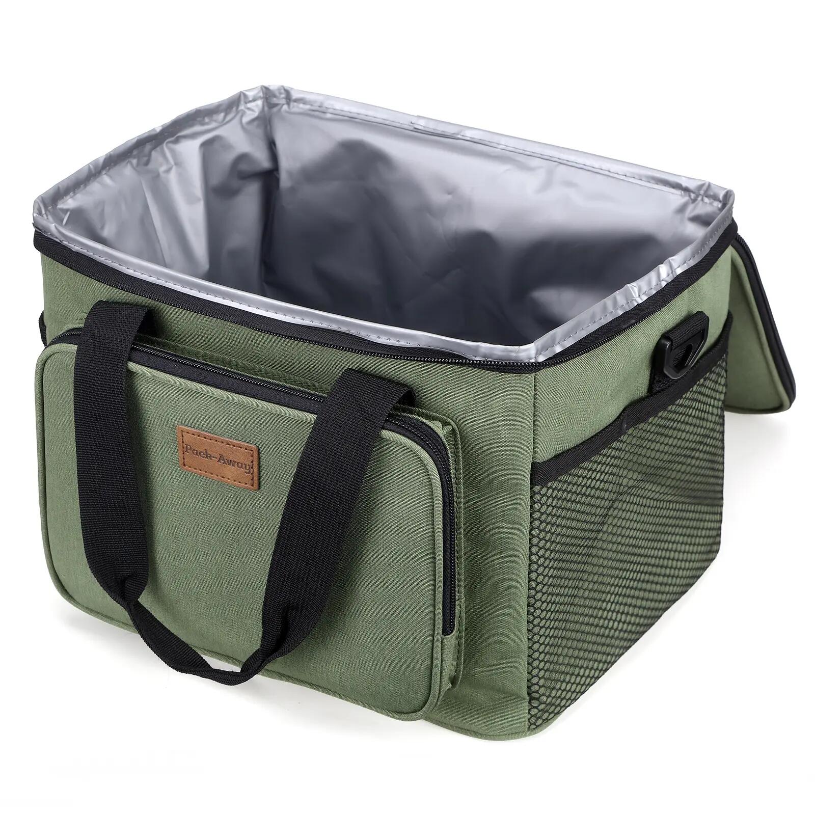 Koelbox Kamperen Fold 15L Opvouwbaar Incl. 2 Koelelementen Groen 6/7