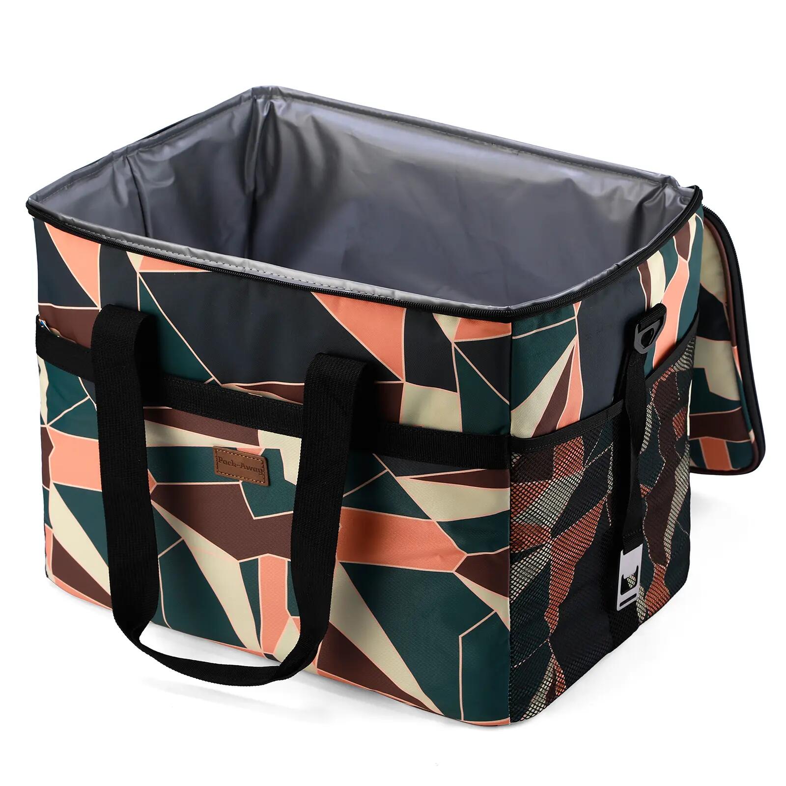 Koelbox Kamperen Fold 40L Opvouwbaar Incl. 6 Koelelementen Meerkleurig 3/7