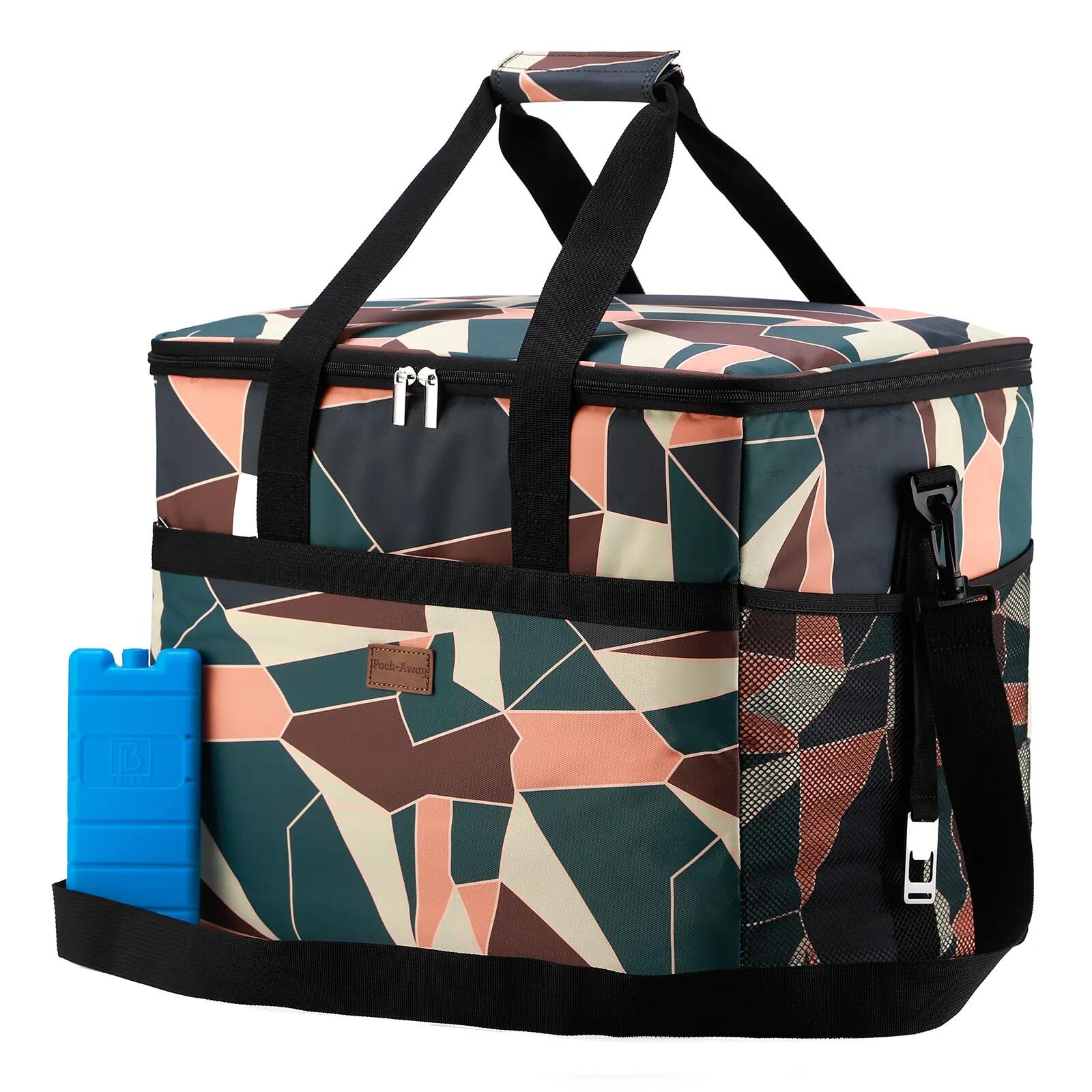 Koelbox Kamperen Fold 40L Opvouwbaar Incl. 6 Koelelementen Meerkleurig 2/7