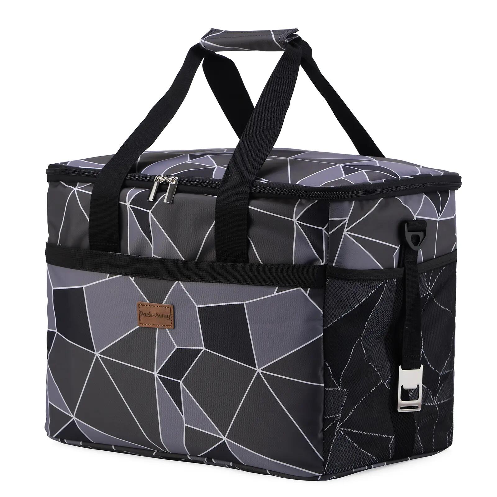 Koelbox Kamperen Fold 30L Opvouwbaar Incl. 4 Koelelementen Grijs 7/7