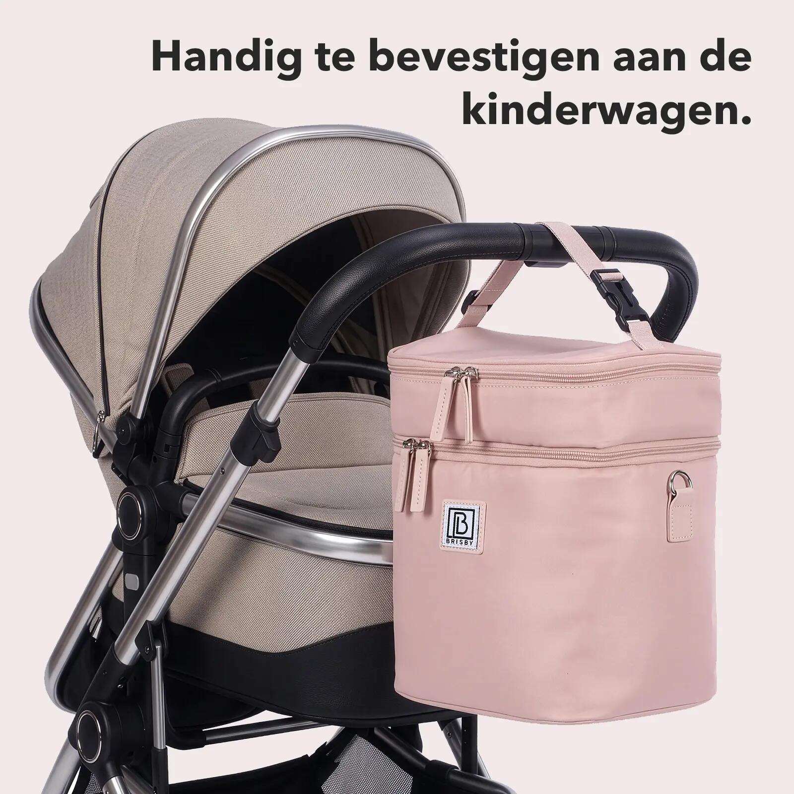 Thermische box Outdoor Dames Kolftas 12L 2 Vakken Kinderwagenriemen Roze 6/7