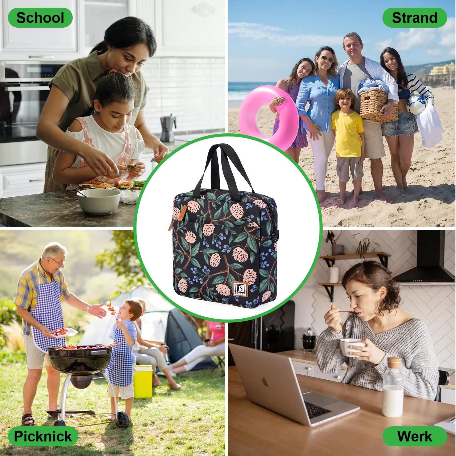 Lunchbox Outdoor Classic 7L Incl. 2 Koelelementen En Schouderband Meerkleurig 6/7