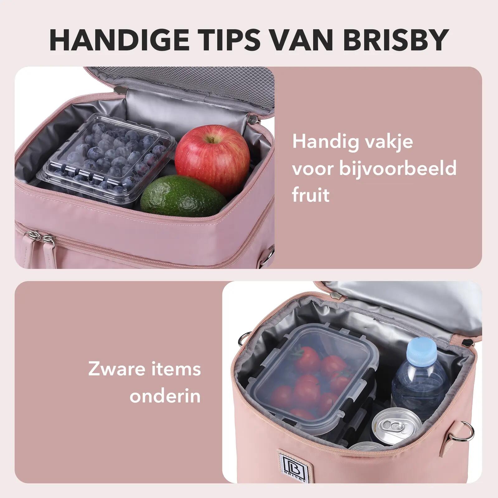 Thermische box Outdoor Dames Kolftas 12L 2 Vakken Kinderwagenriemen Roze 5/7