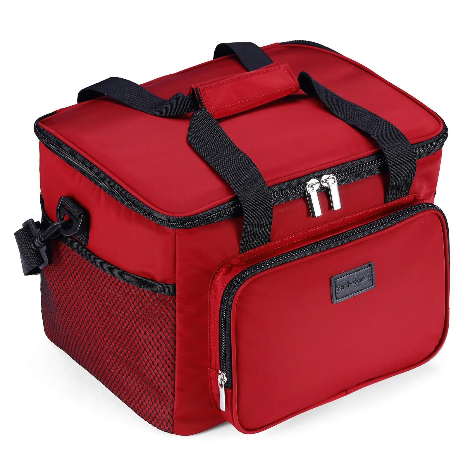 Koelbox Kamperen Fold 15L Opvouwbaar Incl. 2 Koelelementen Rood 3/7