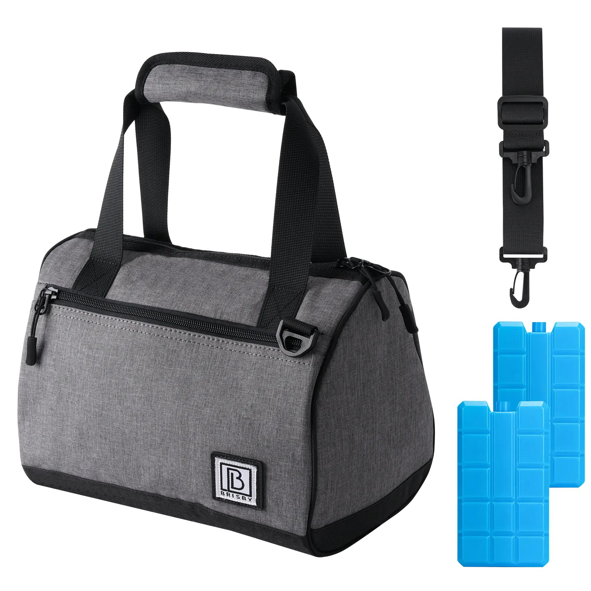 Lunchbox Outdoor Classic 10L Set Met 2 Thermosbekers 360 Ml Grijs 2/7