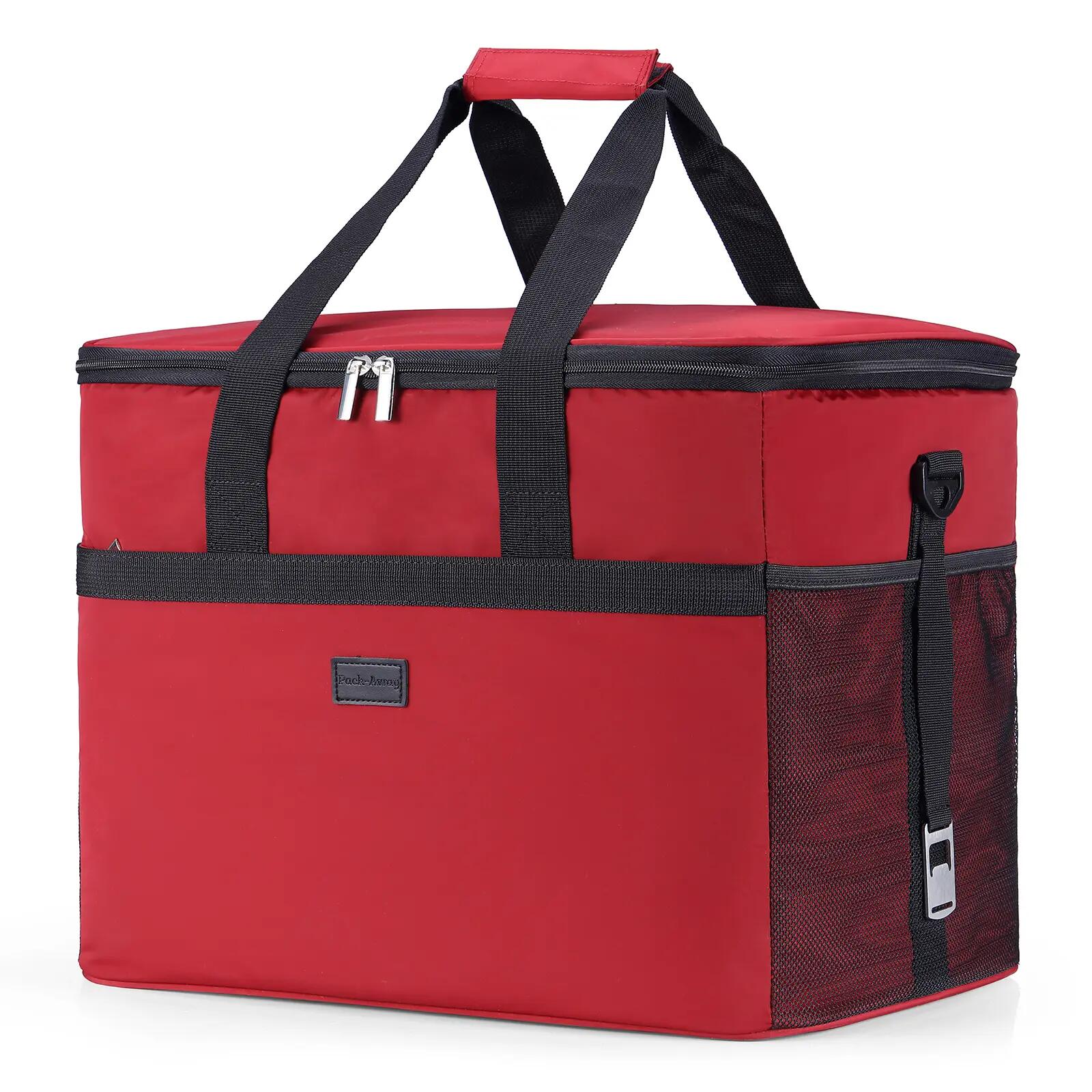 Koelbox Kamperen Fold 40L Opvouwbaar Incl. 6 Koelelementen Rood 4/7