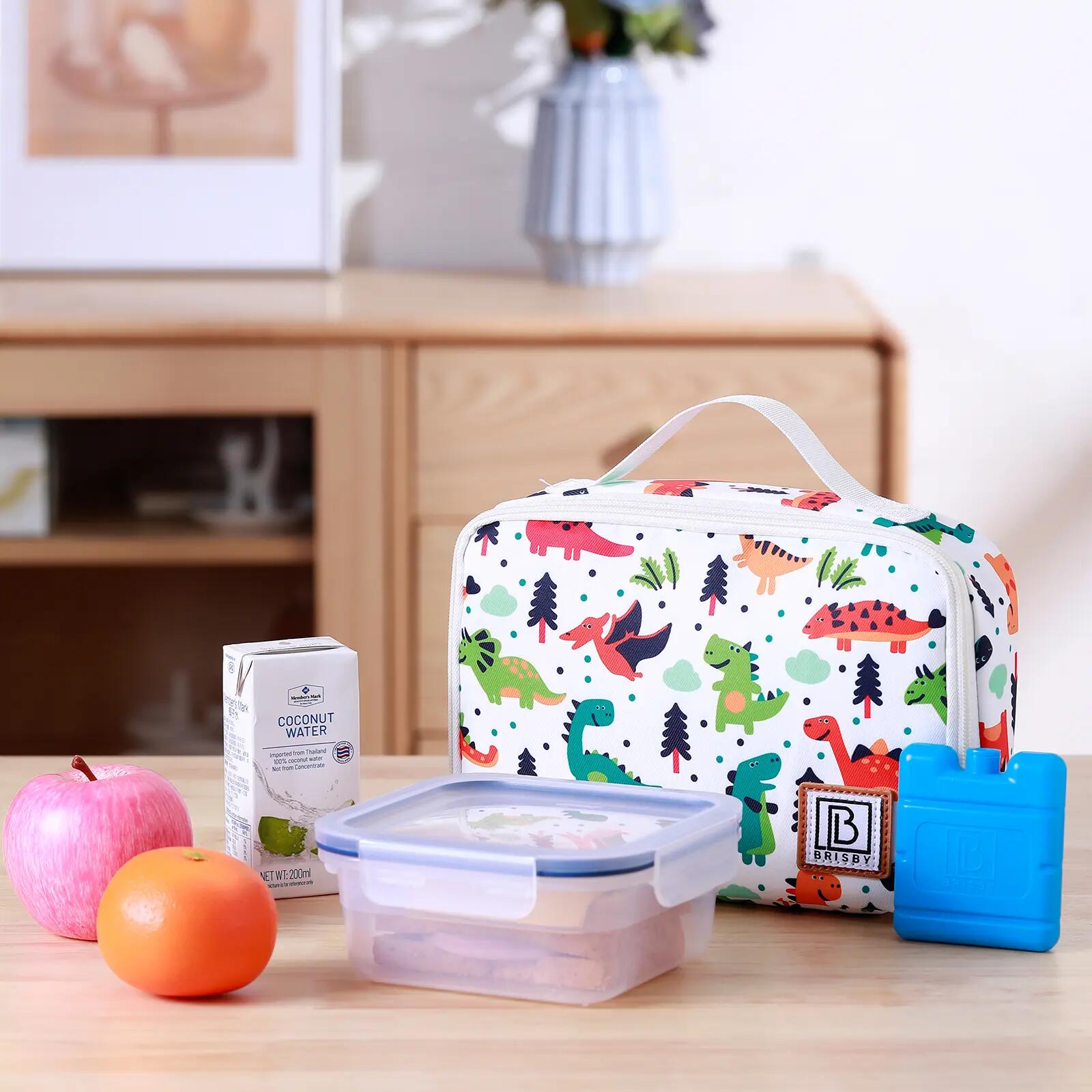 Lunchbox Outdoor Kinderen Classic 2,5L Opvouwbaar Met Naamkaartje Meerkleurig 5/7