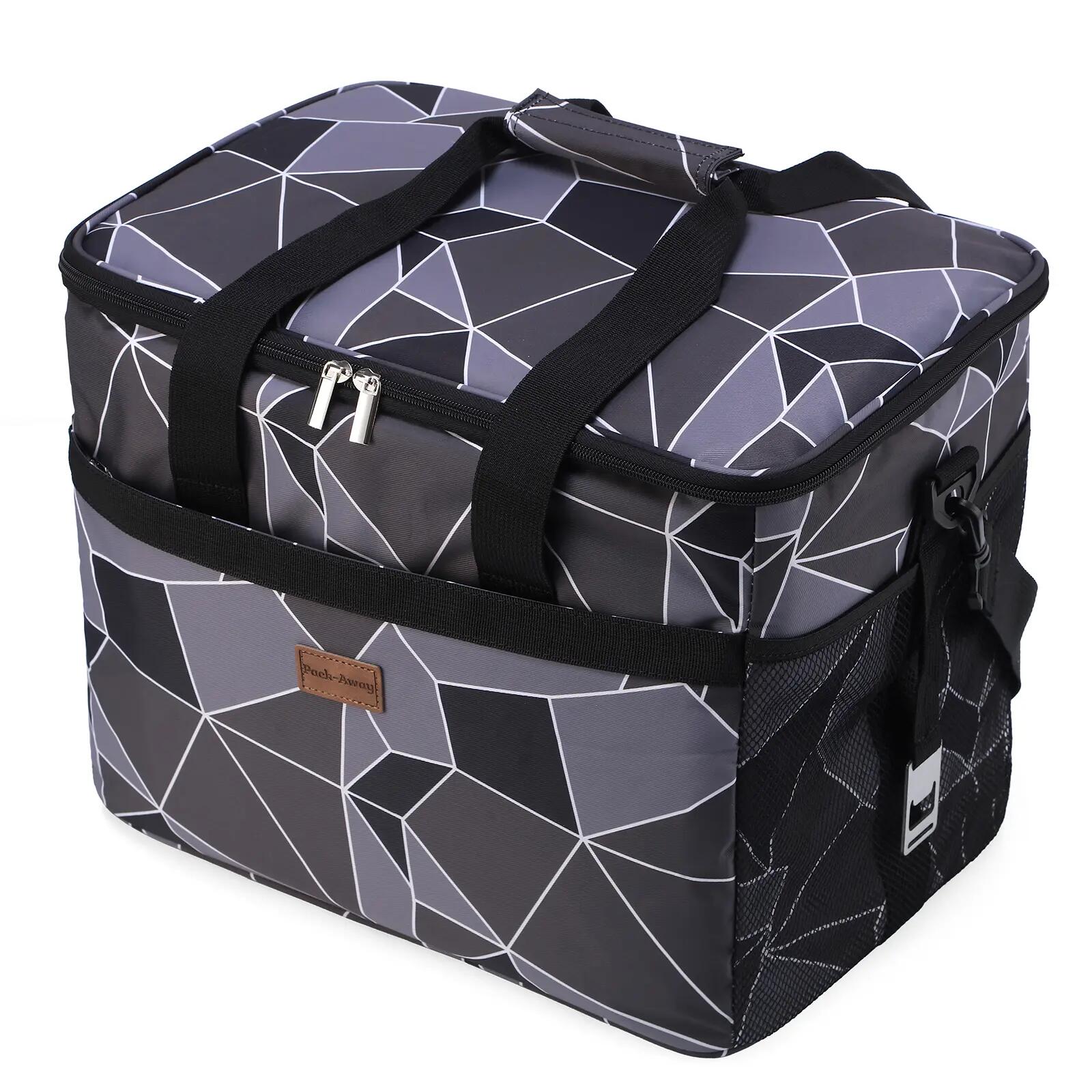 Koelbox Kamperen Fold 30L Opvouwbaar Incl. 4 Koelelementen Grijs 3/7