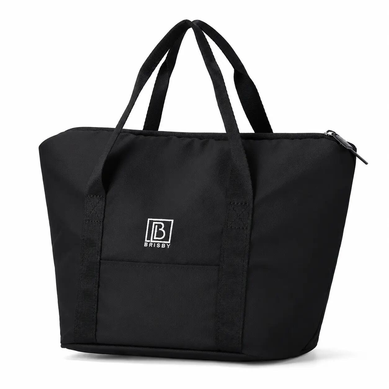 Lunchbox Outdoor Koeltas 6L Geïsoleerd Incl. 2 Koelelementen Voorvak Zwart 2/7