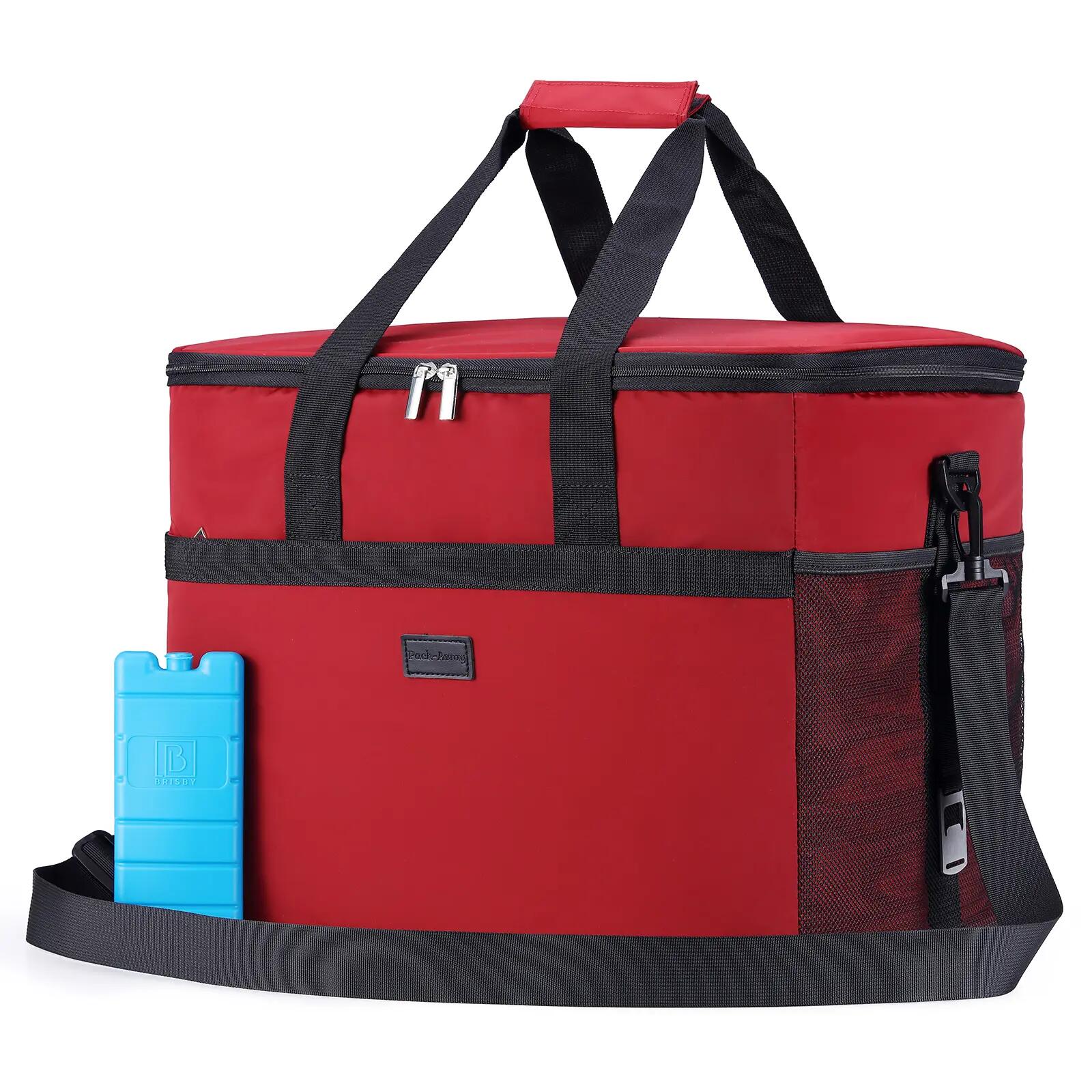 Koelbox Kamperen Fold 40L Opvouwbaar Incl. 6 Koelelementen Rood 2/7