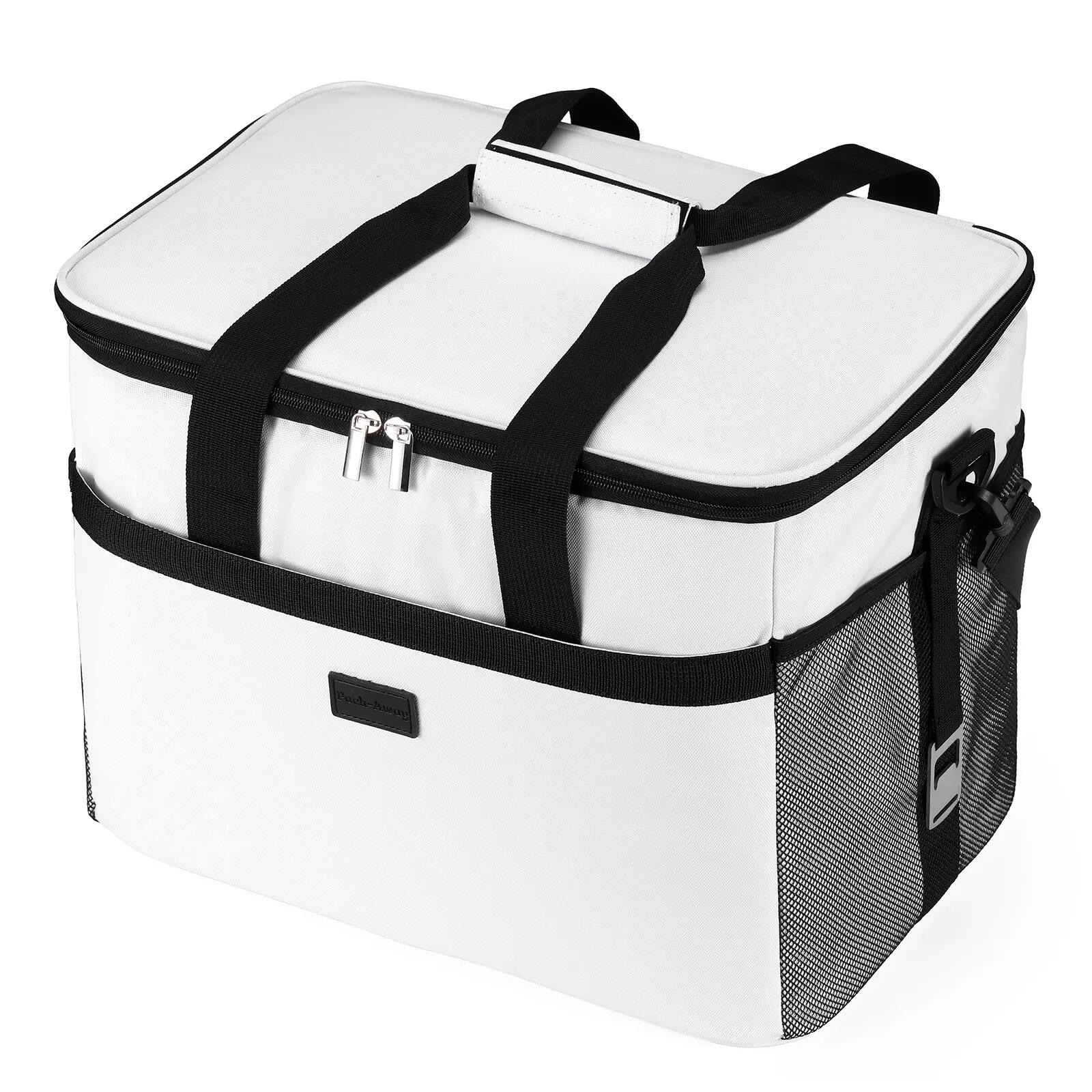 Koelbox Kamperen Fold 30L Opvouwbaar Incl. 4 Koelelementen Wit 4/7