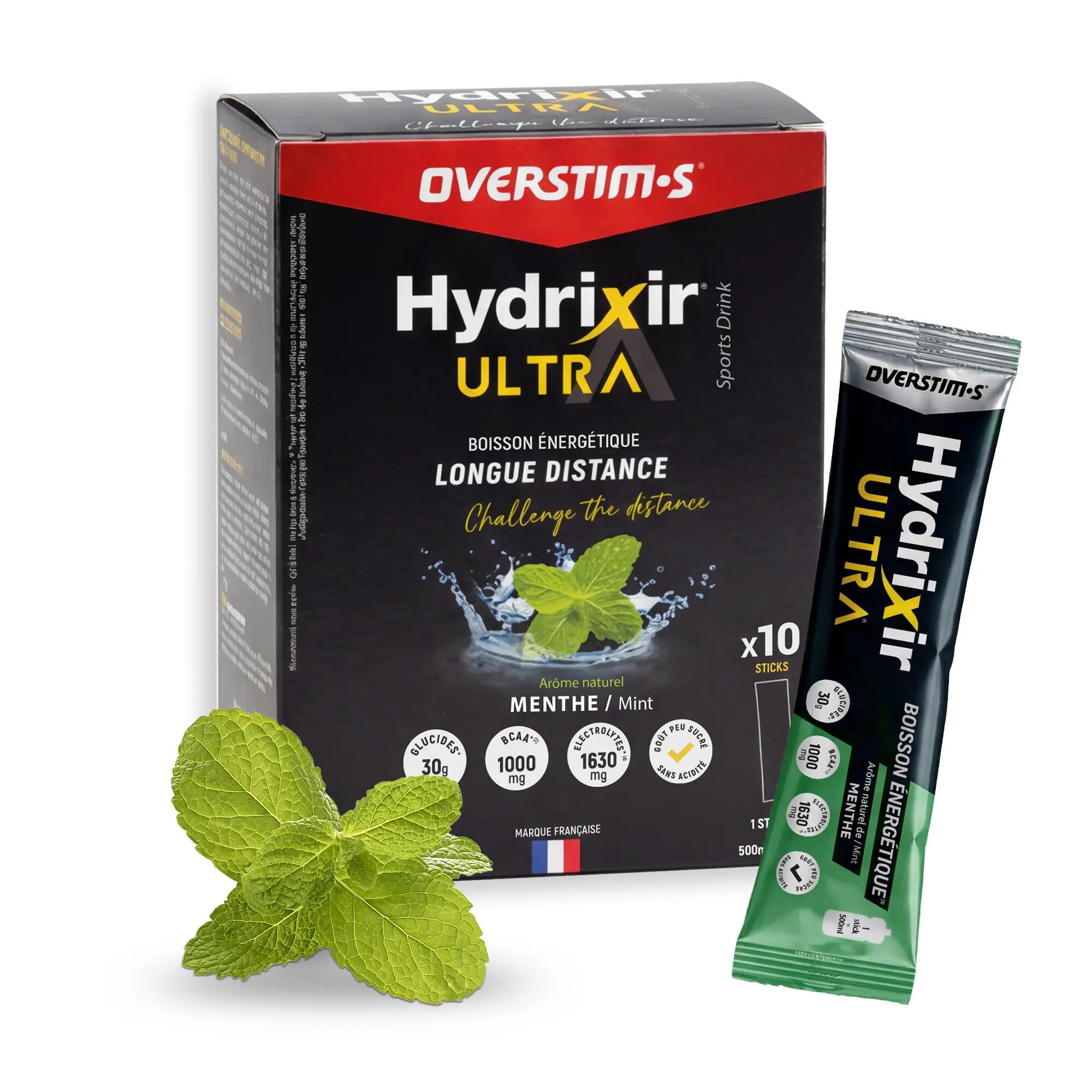 Boisson Isotonique - Hydrixir Ultra - menthe (10x40g) 1/10