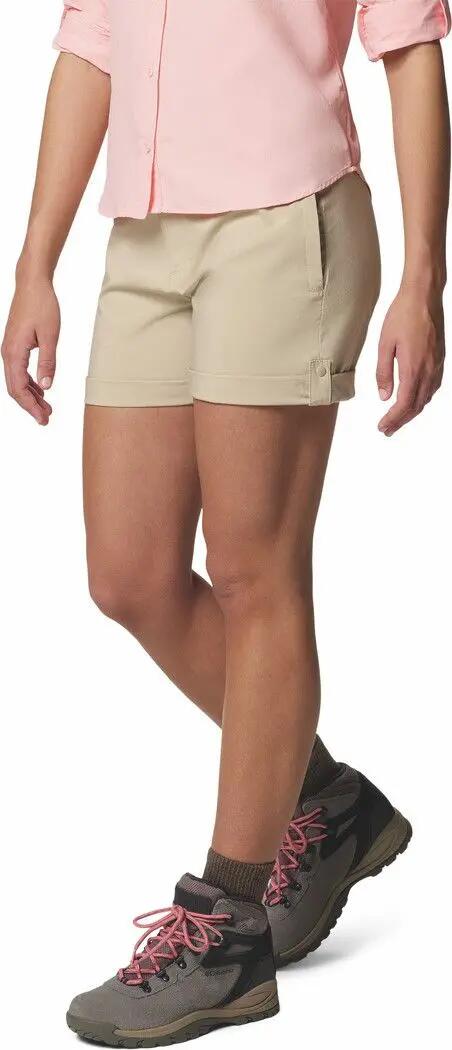 Columbia Women's Silver Ridge Utility Beige Shorts 3/6