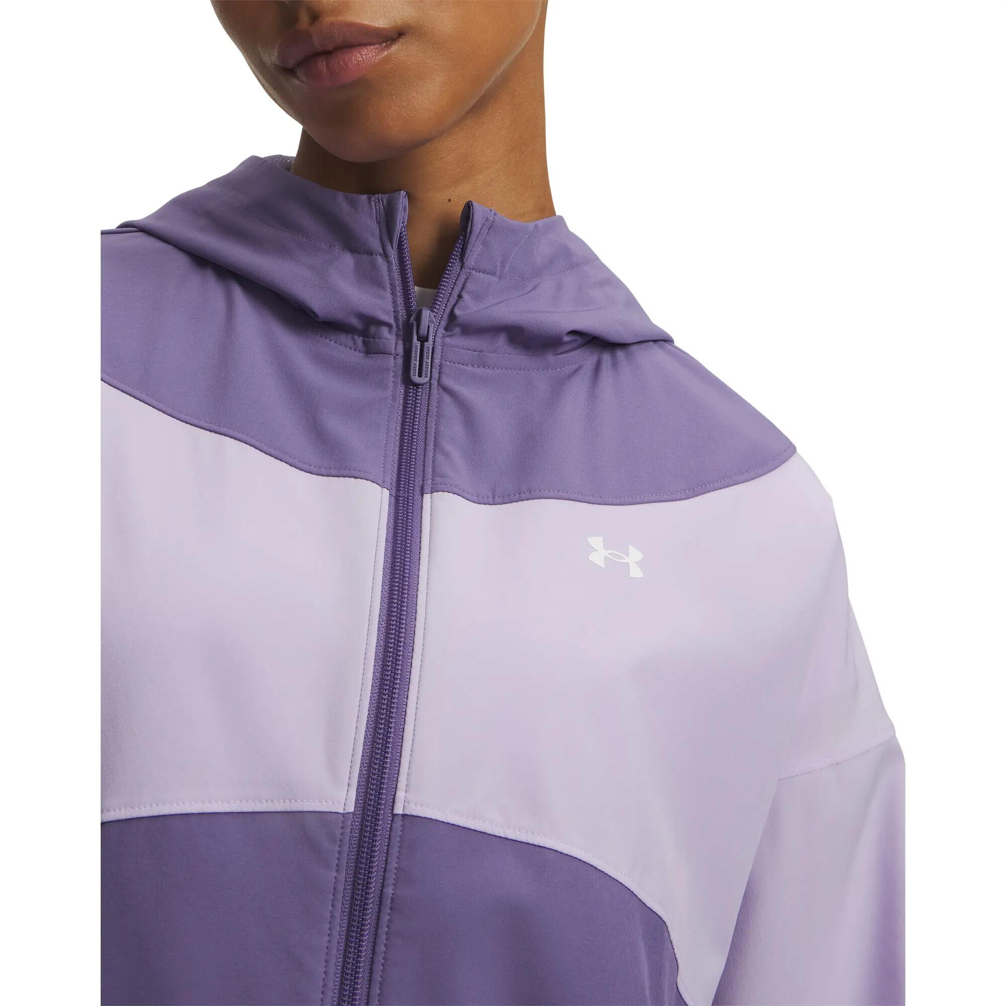 Felpa Under Armour Ua Rival Woven Jkt Hd Donna 6/6