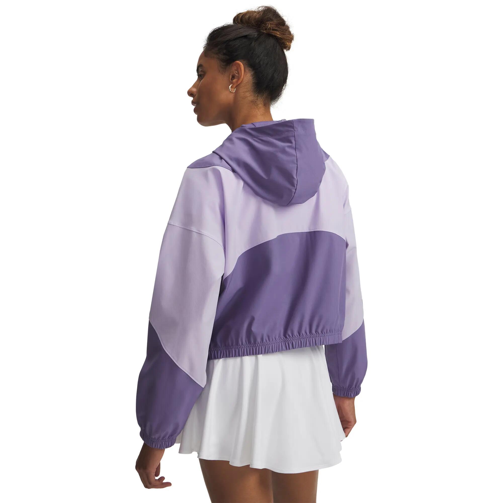Felpa Under Armour Ua Rival Woven Jkt Hd Donna 5/6