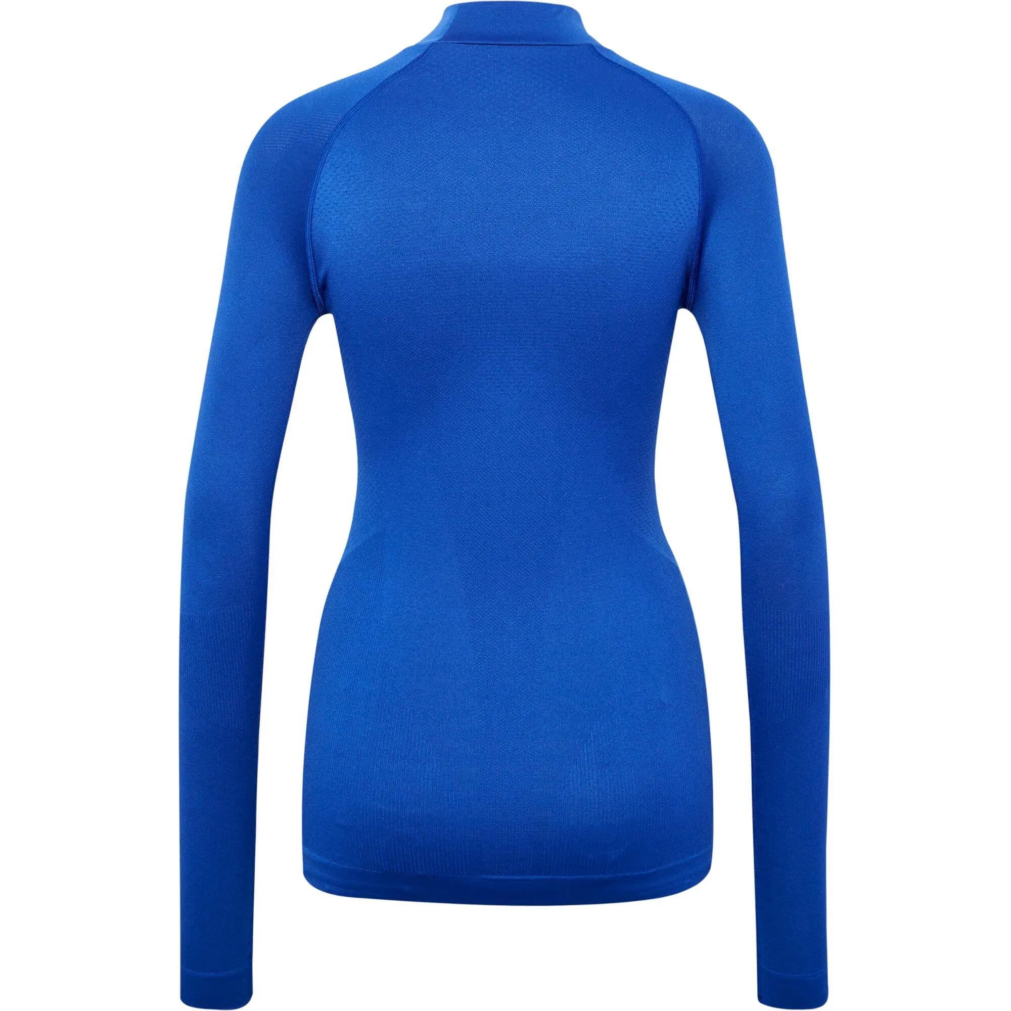 Hosszúujjú póló füstszínű nyakkal Hummel Comfort 2.0 10/11
