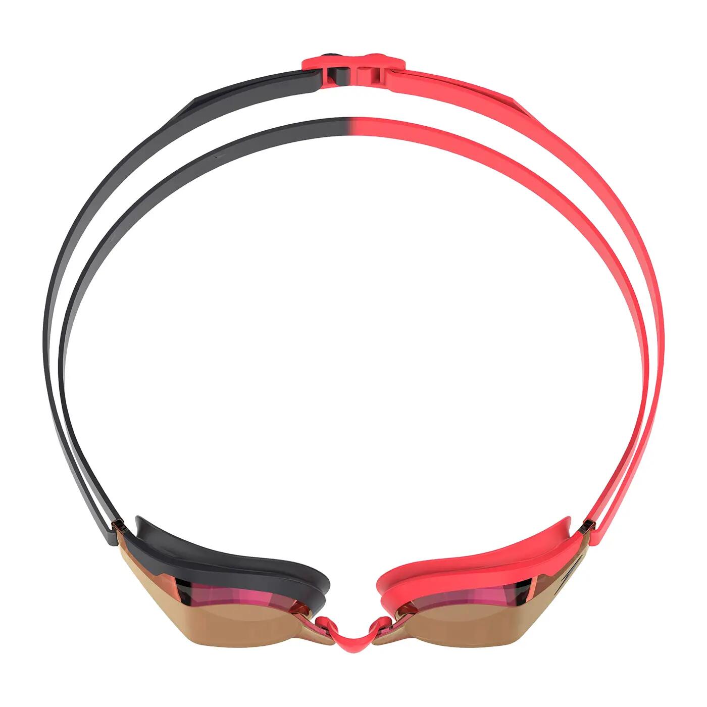 Lunettes de Natation Speedo Fastskin Speed Socket 2.0 Mirror Noir/Rouge 7/7