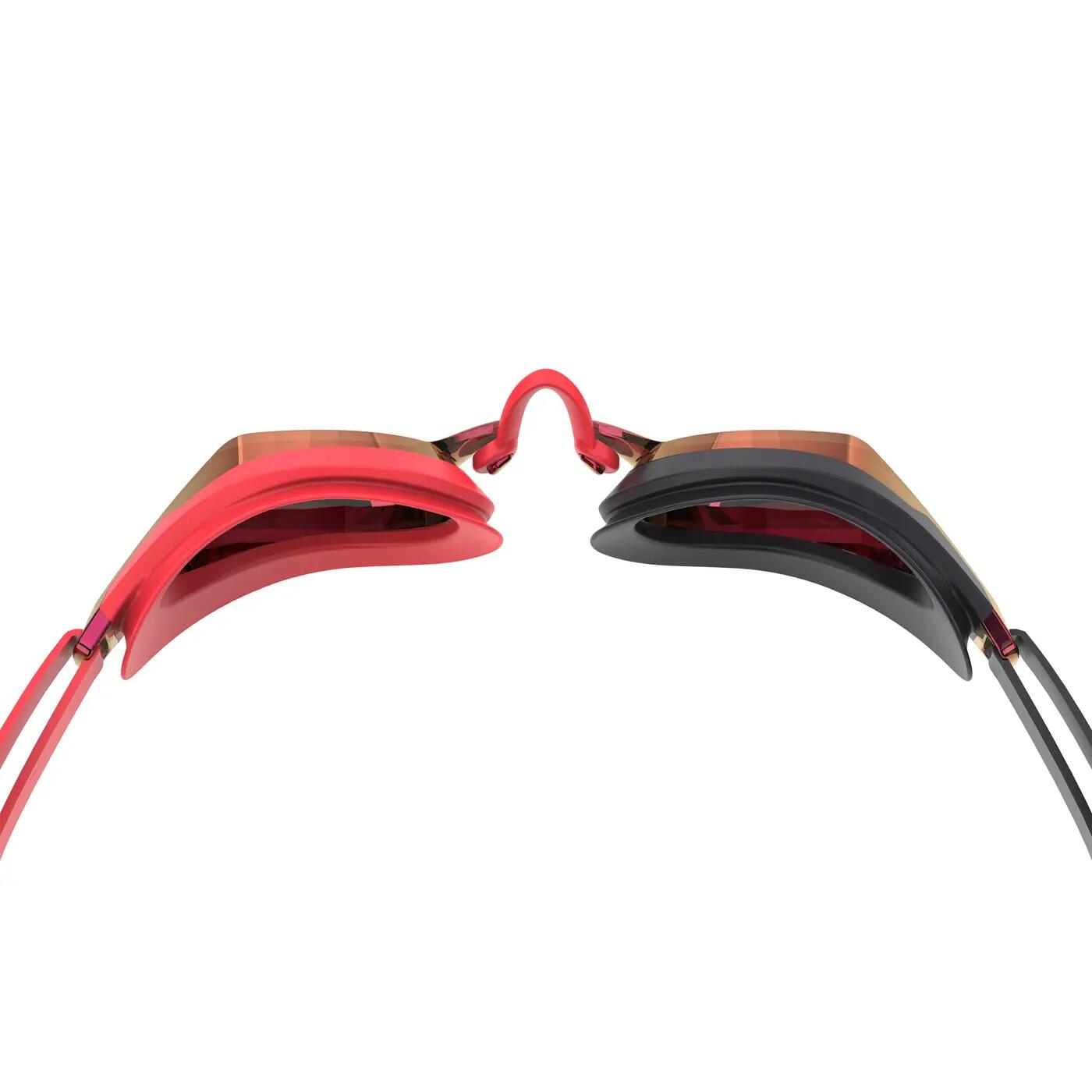 Lunettes de Natation Speedo Fastskin Speed Socket 2.0 Mirror Noir/Rouge 6/7