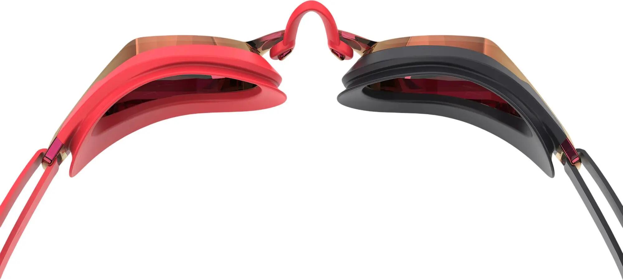 Lunettes de Natation Speedo Fastskin Speed Socket 2.0 Mirror Noir/Rouge 5/7