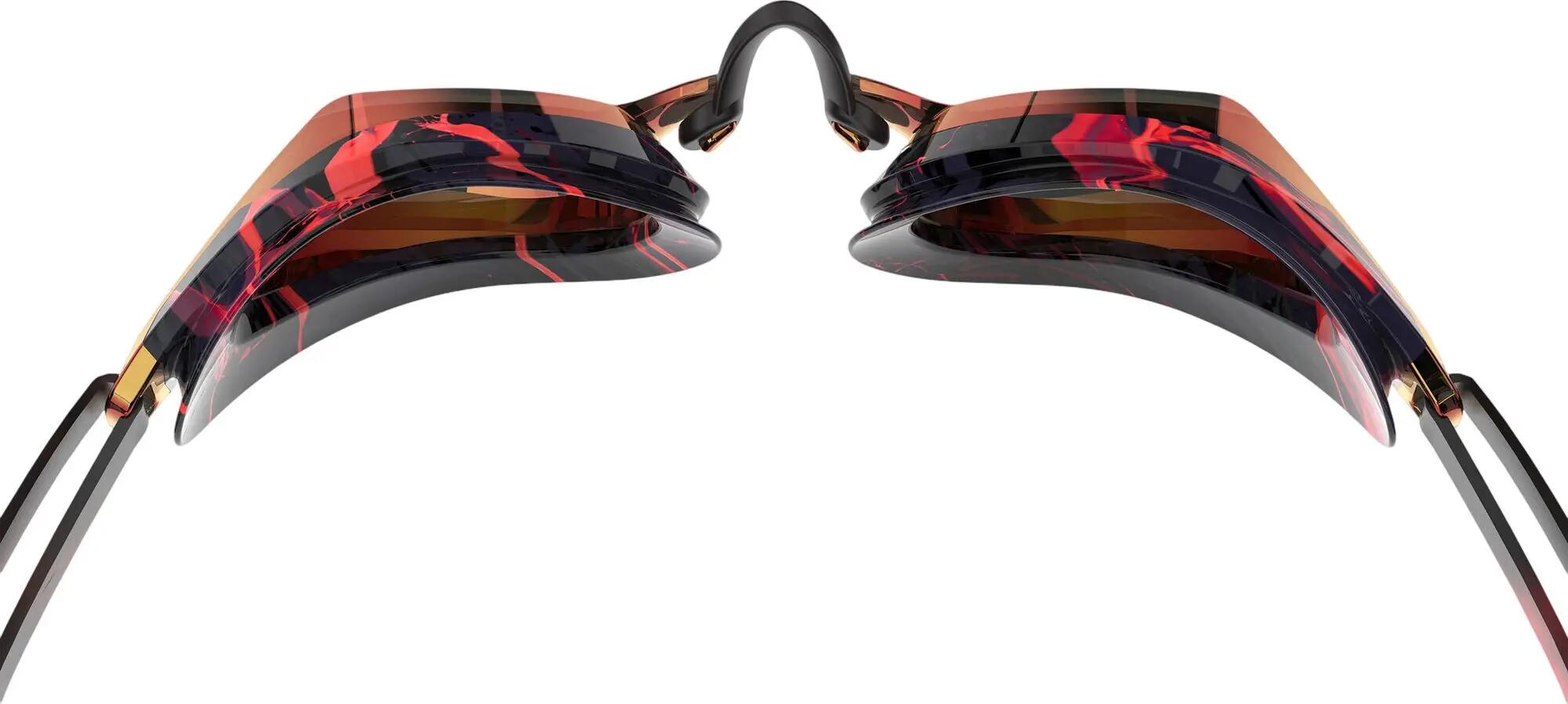 Lunettes de Natation Speedo Fastskin Speed Socket 2.0 Mirror LTD Noir/Rouge 5/7