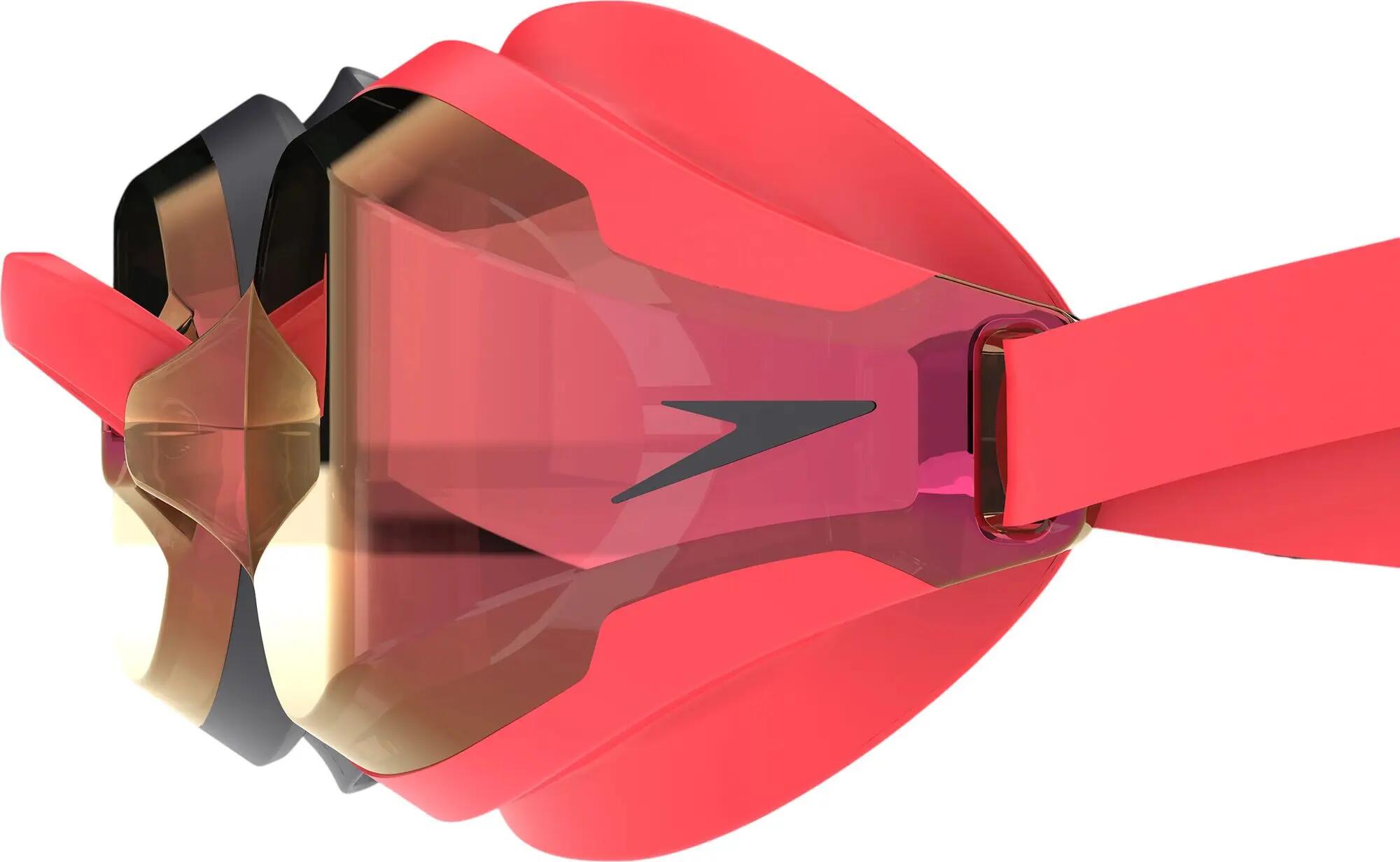 Lunettes de Natation Speedo Fastskin Speed Socket 2.0 Mirror Noir/Rouge 4/7