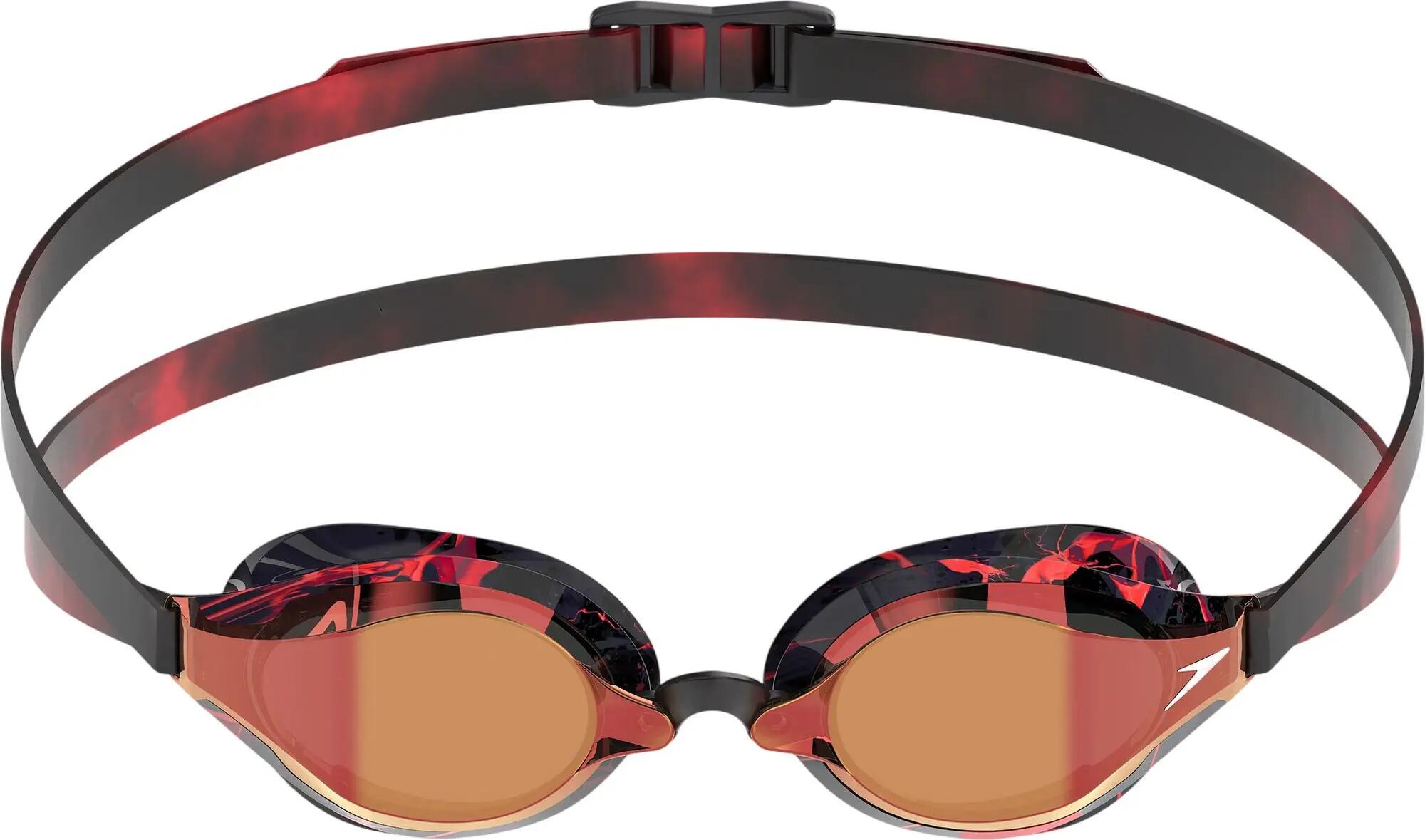 Lunettes de Natation Speedo Fastskin Speed Socket 2.0 Mirror LTD Noir/Rouge 3/7