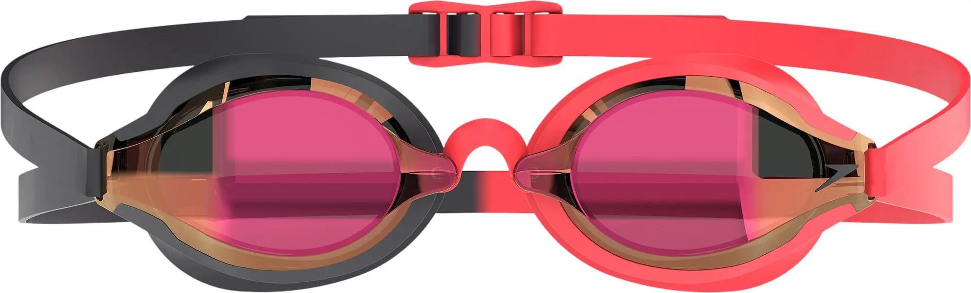 Lunettes de Natation Speedo Fastskin Speed Socket 2.0 Mirror Noir/Rouge 2/7