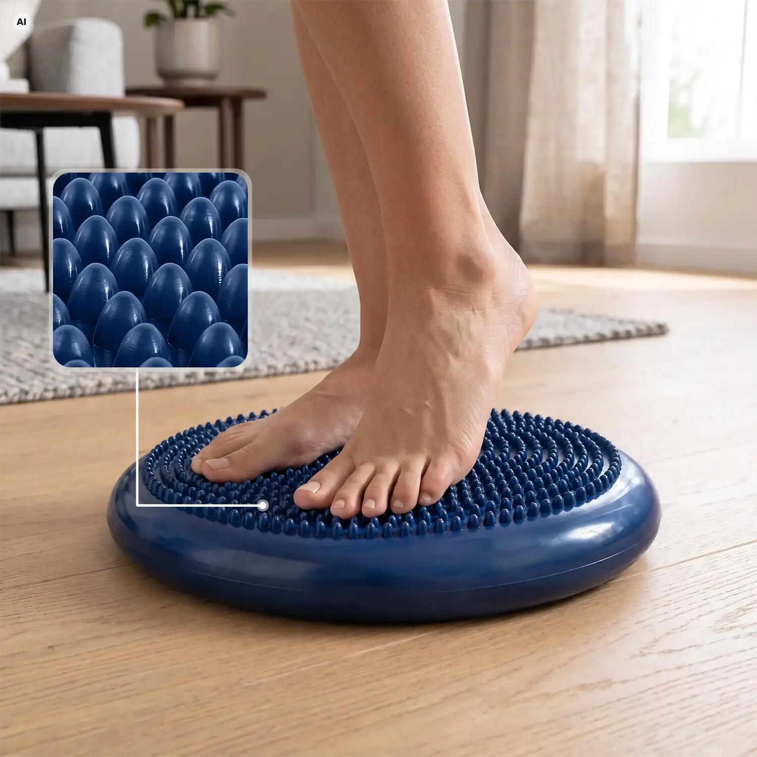 Poduszka sensoryczna do ćwiczeń i siedzenia z pompką Spokey Fit Seat 6/9