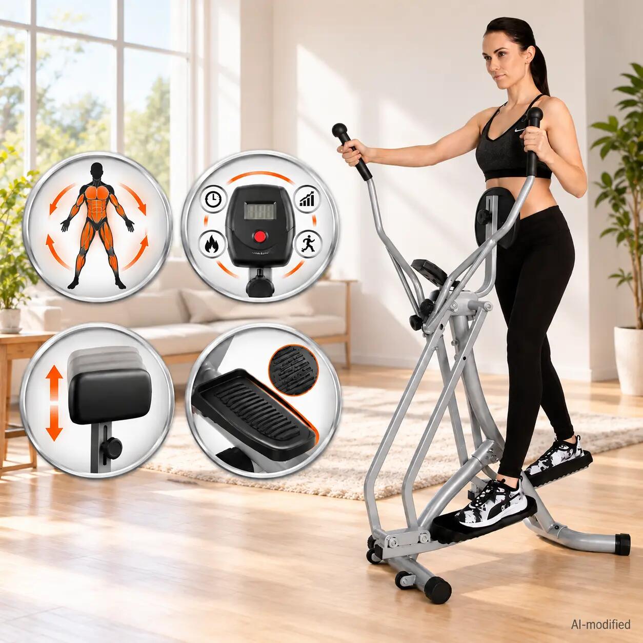 Bicicleta eliptica Crosstrainer, Christopeit 2/6