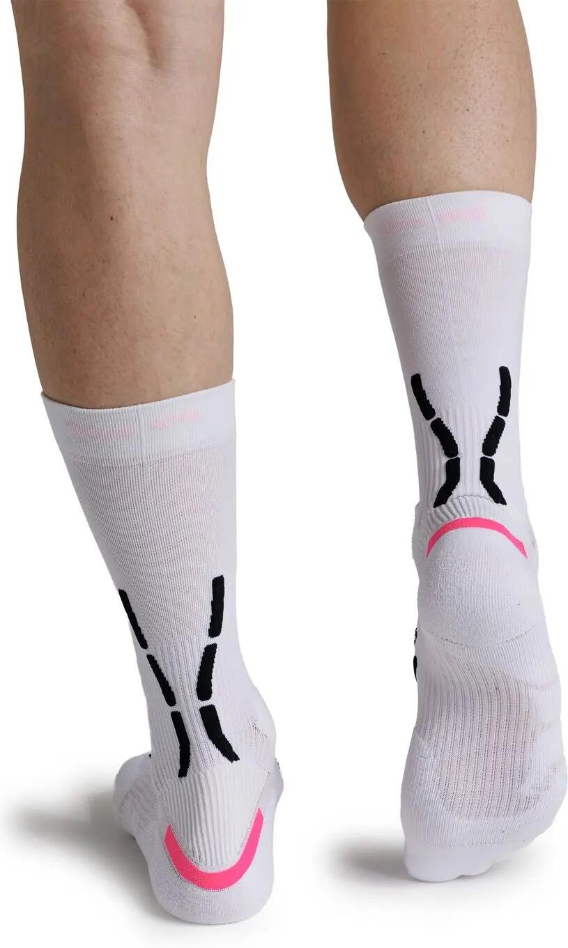 Chaussettes X-Socks Trail Anatomix Crew Blanc/Noir 4/7